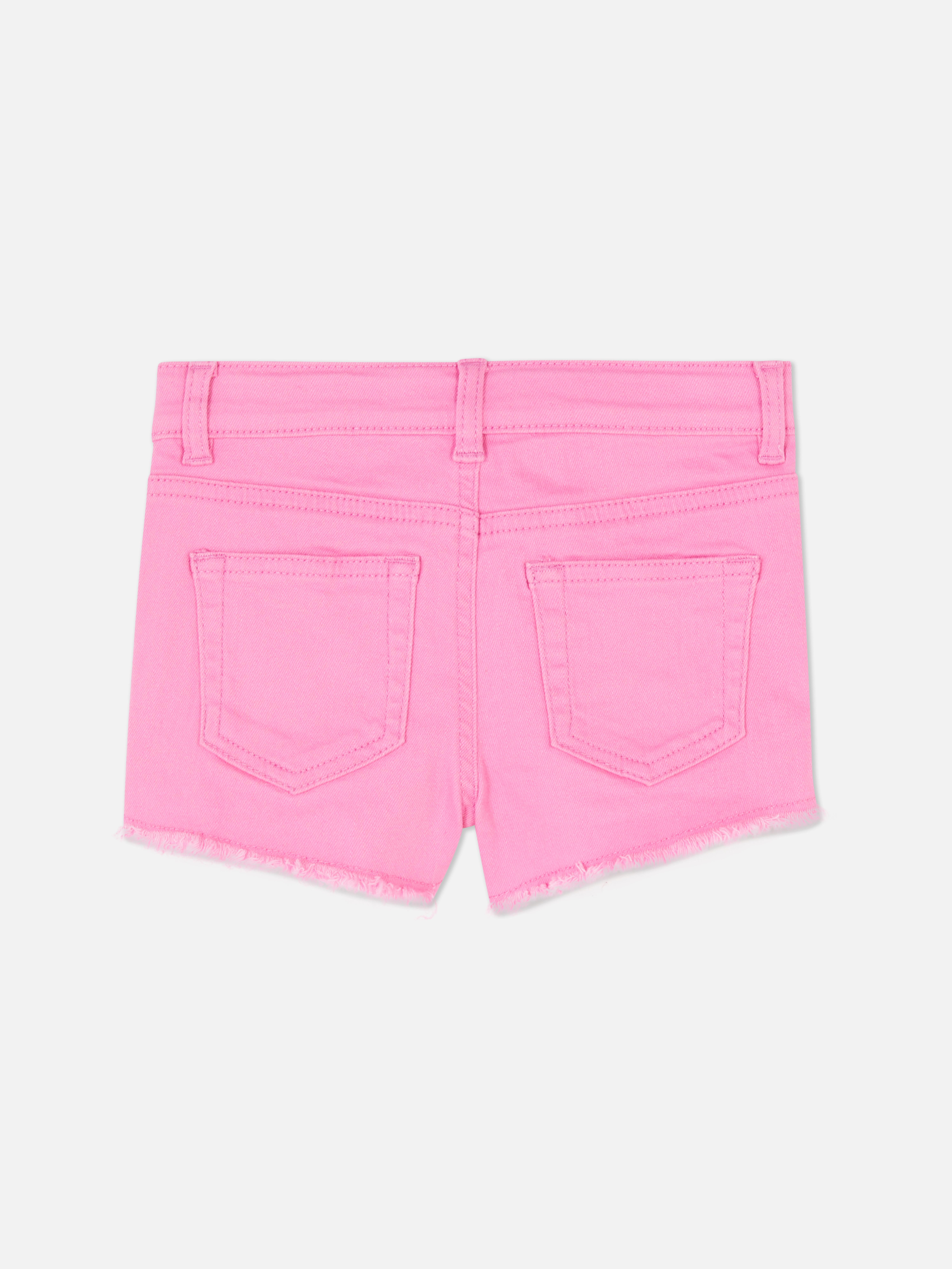 Pantaloncini jeans a vita media