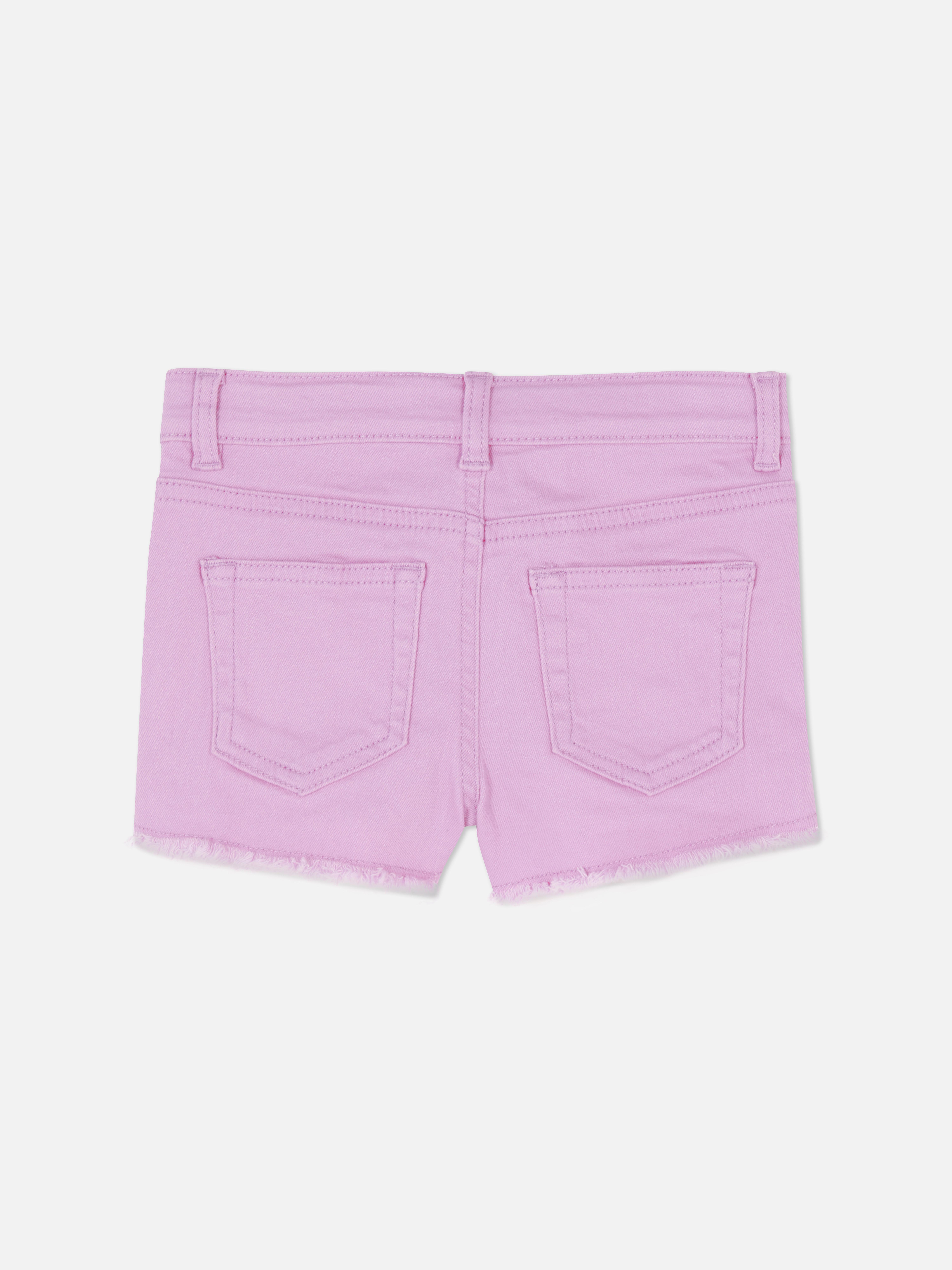 Pantaloni scurți din denim cu talie medie