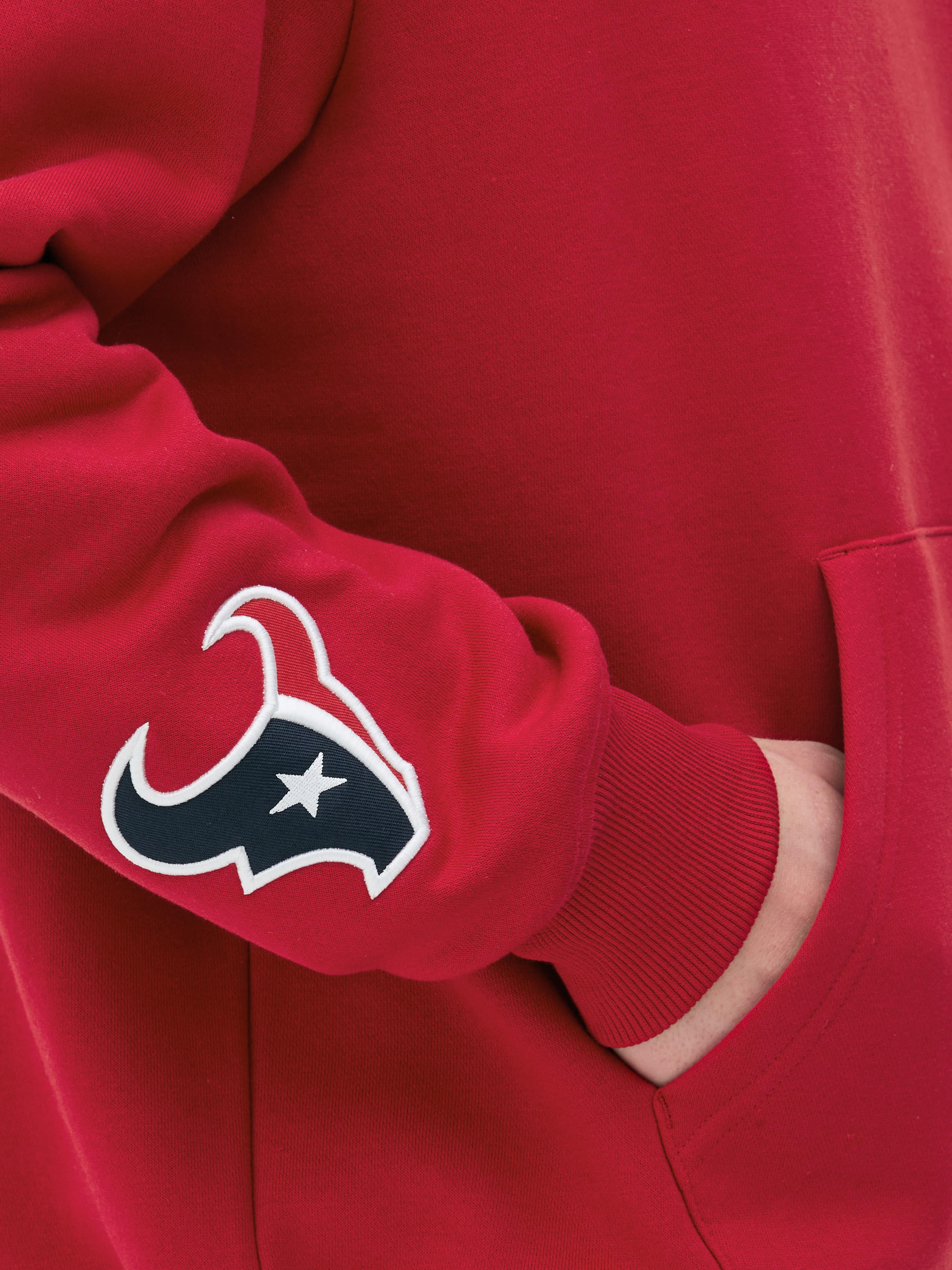 売れ筋商品|||ファナティクス カットソー トップス レディース Women's Red Houston Texans Primary Logo Pullover Hoodie Red Women's Fanatics Red Houston Texans Primary Logo Pullover Hoodie