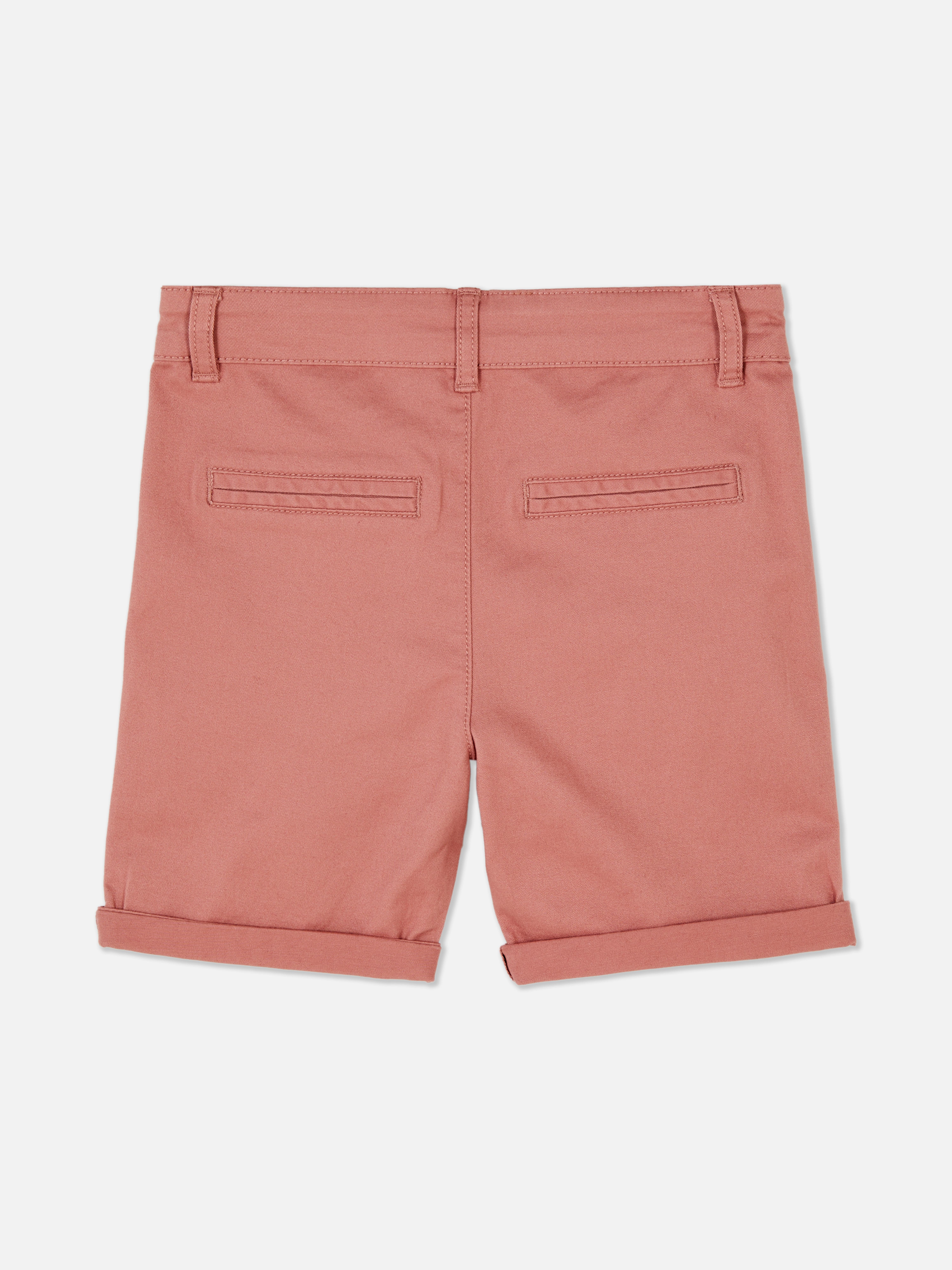 Pantalones cortos de borde vuelto