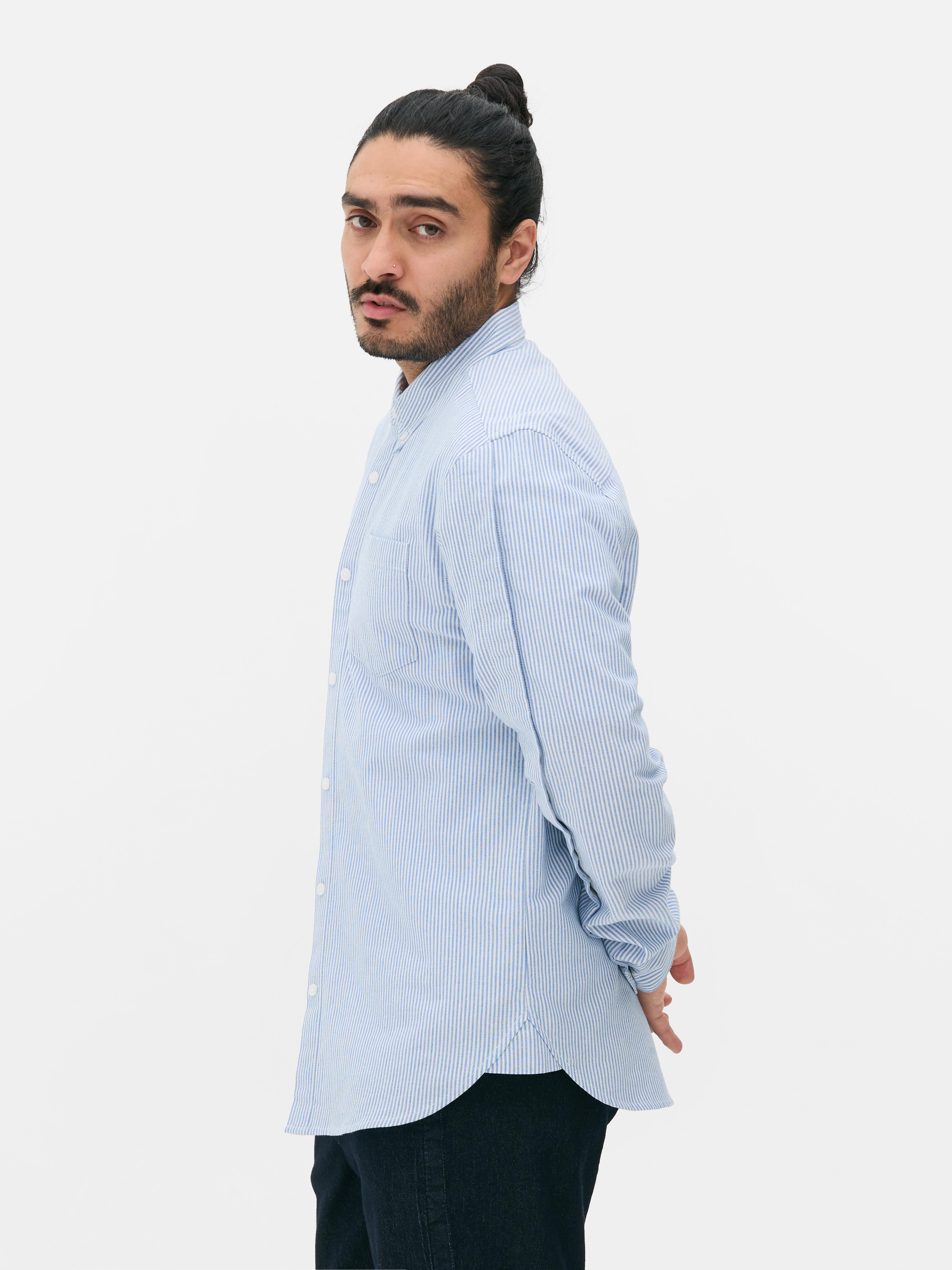 Camisa Oxford a rayas Adaptive