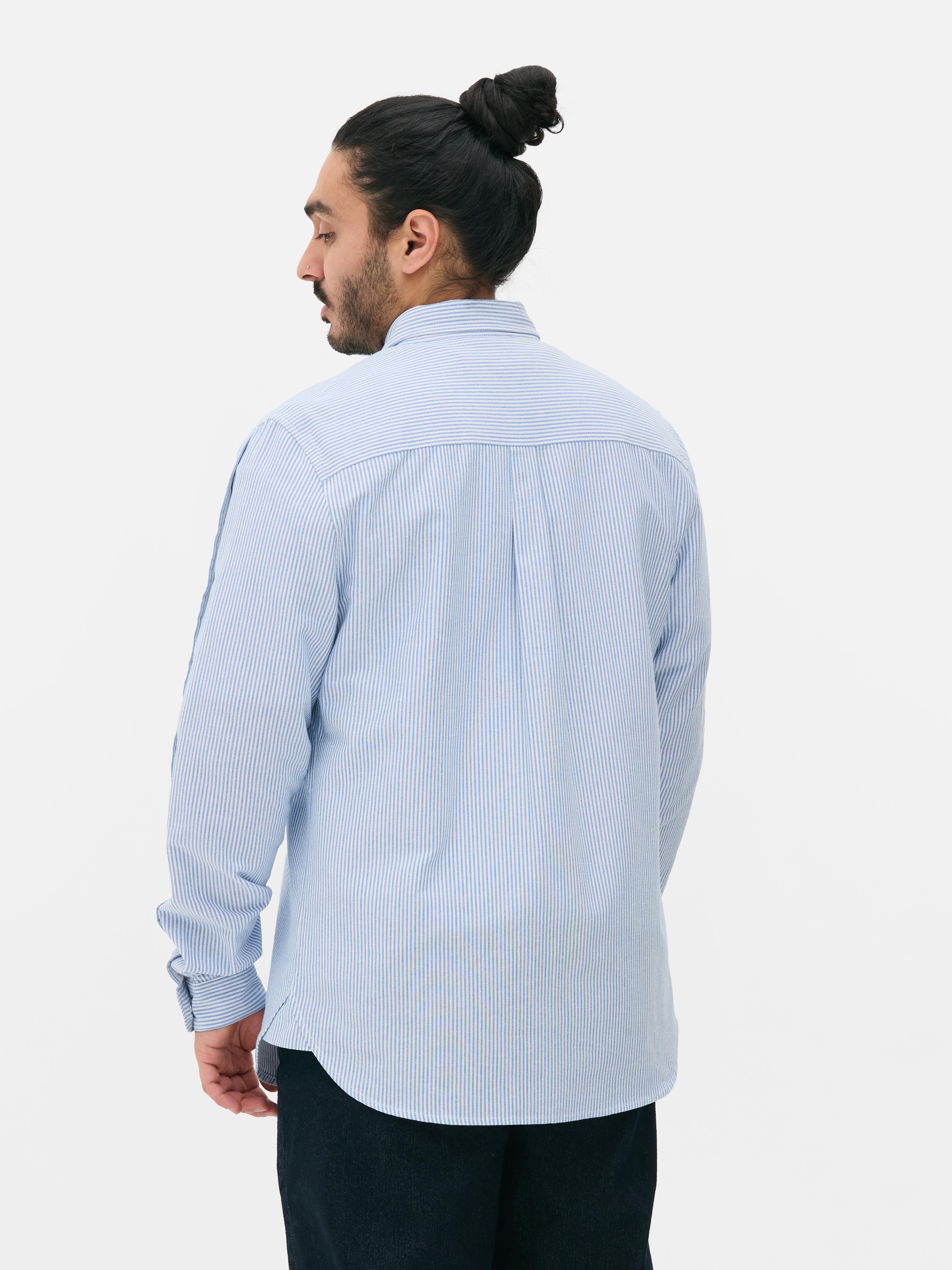 Camisa Oxford a rayas Adaptive