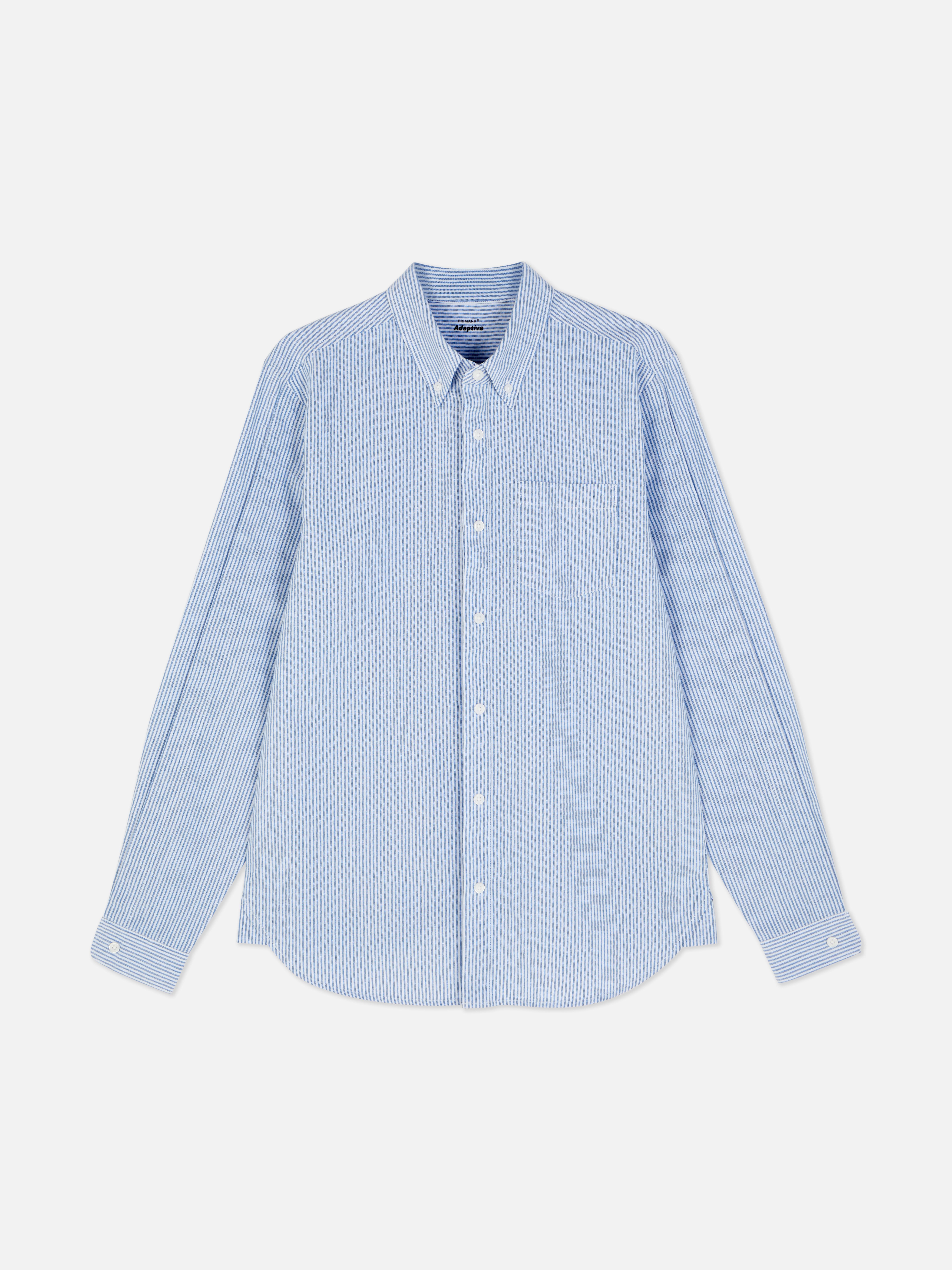 Camisa Oxford a rayas Adaptive