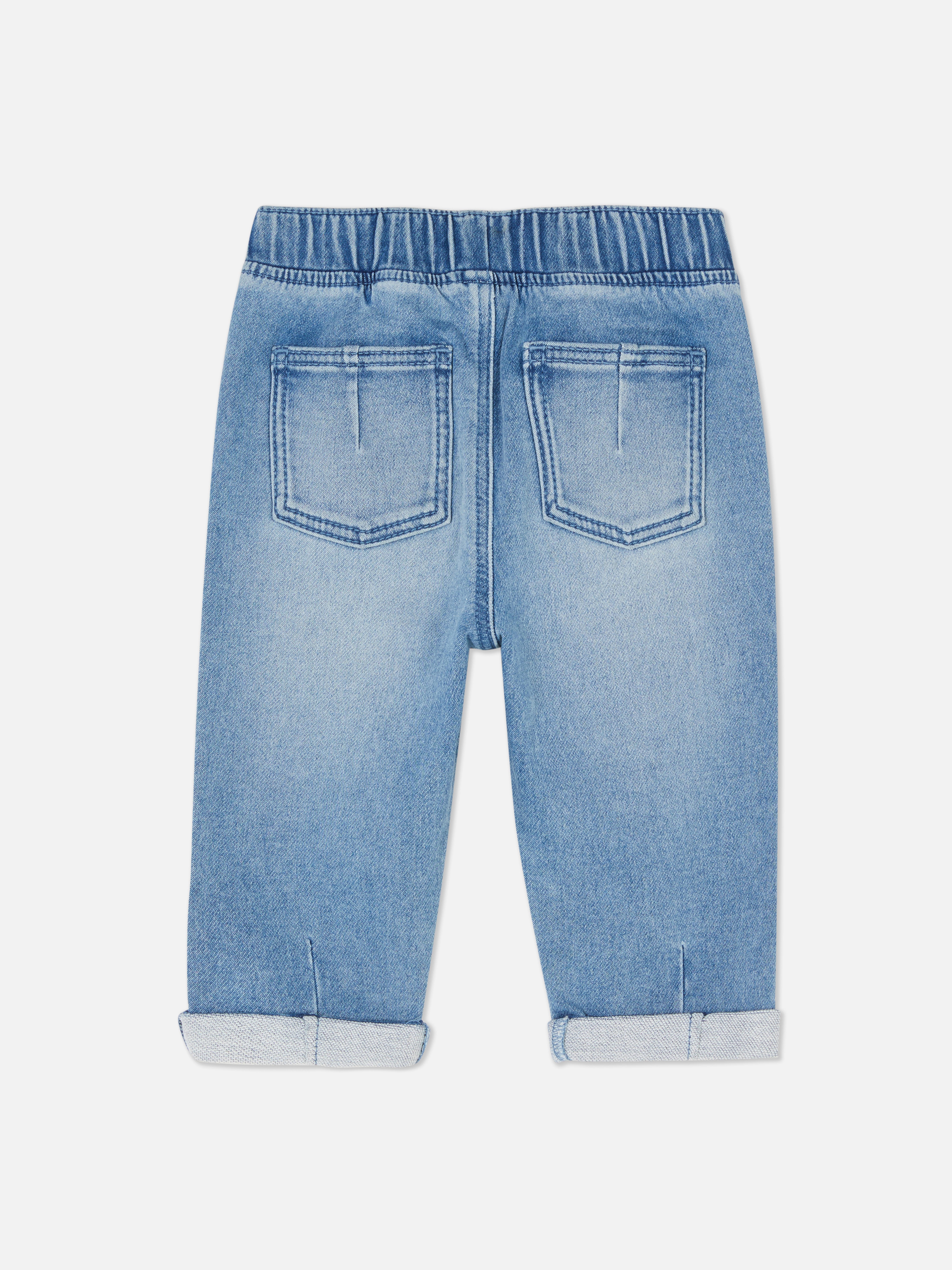 Jean style bas de jogging à nouer à la taille