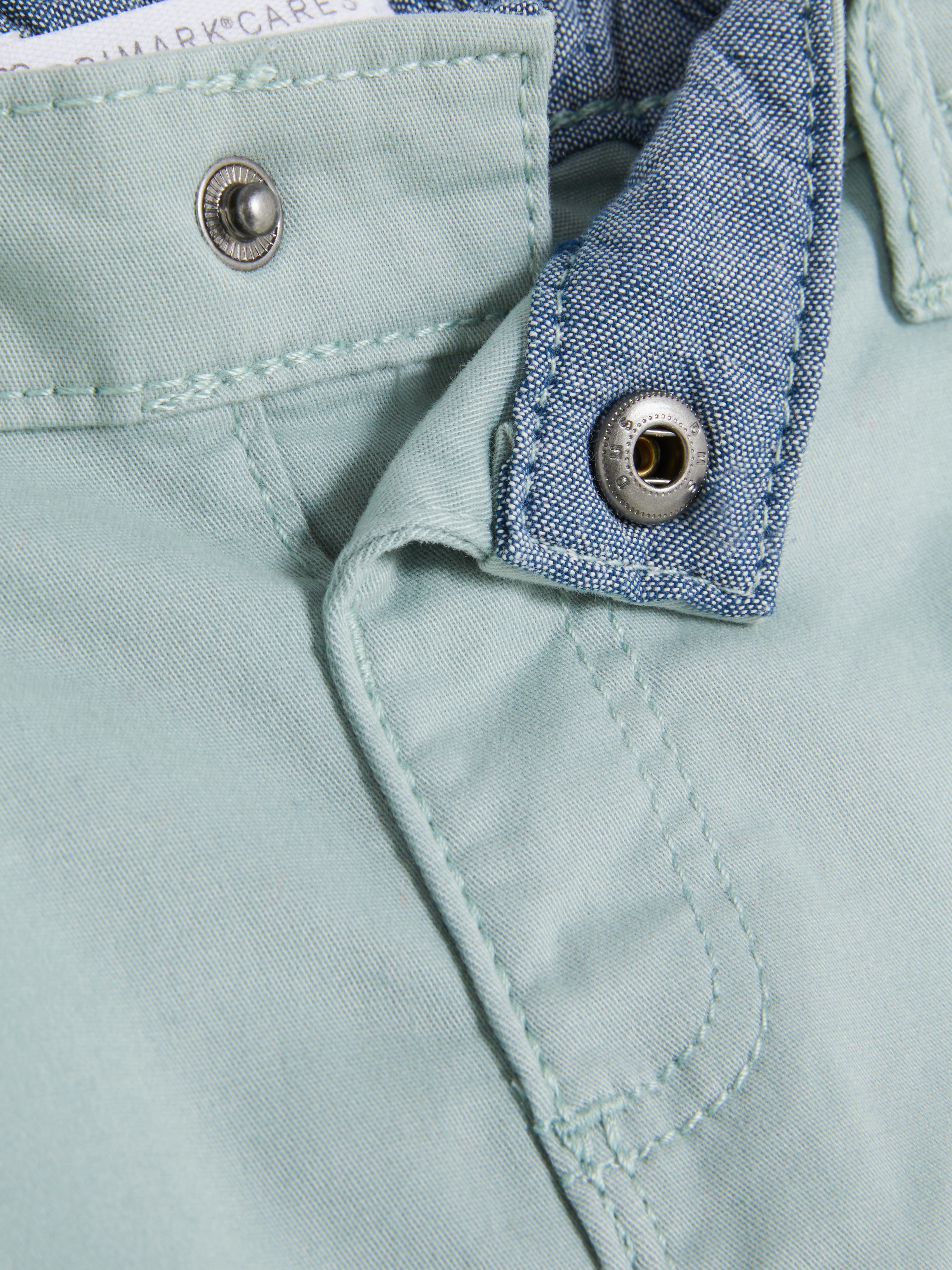 Chinoshort met stretch