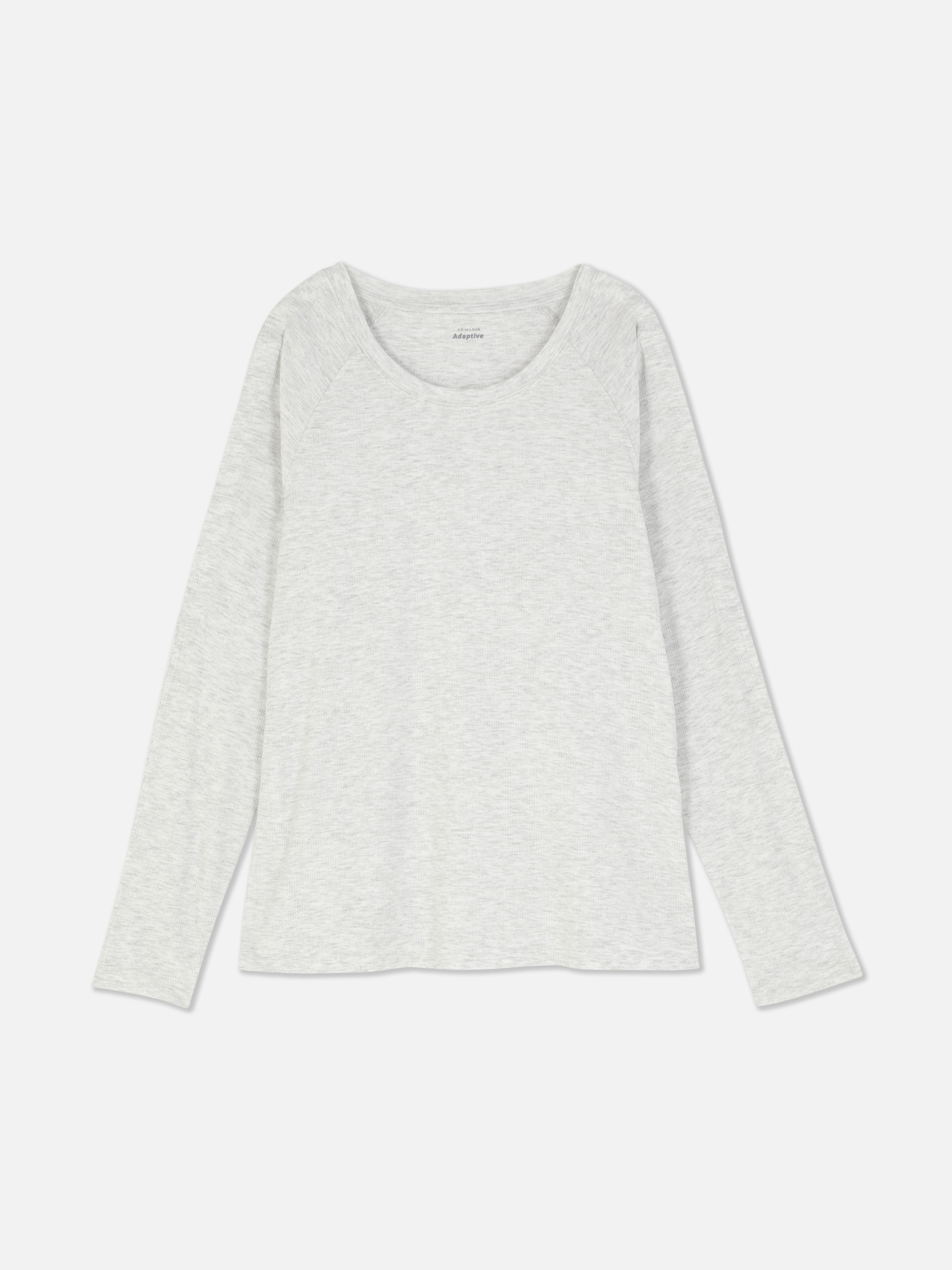 Adaptive Ribbed Pyjama Top