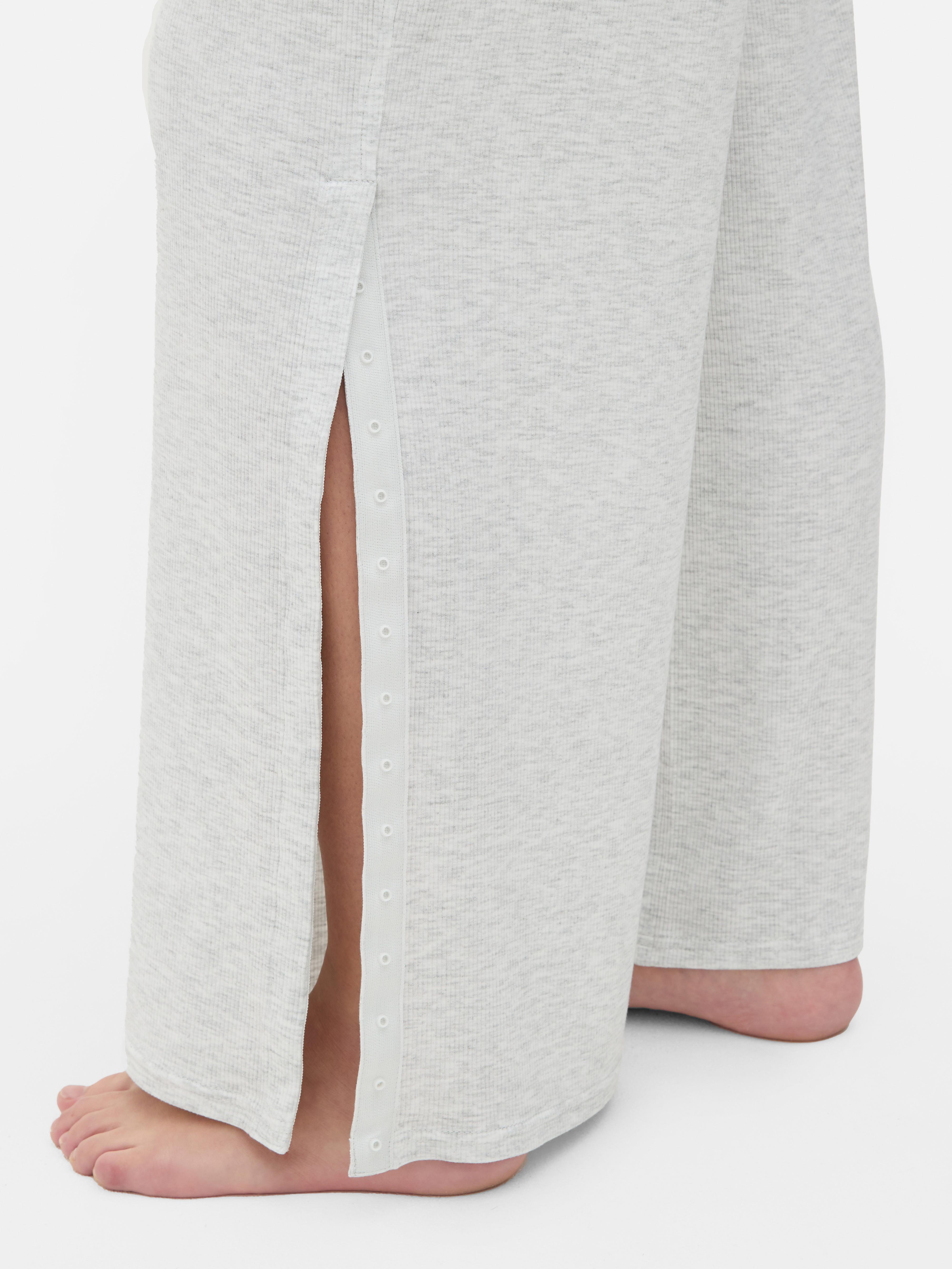Bas de pyjama côtelé adaptatif