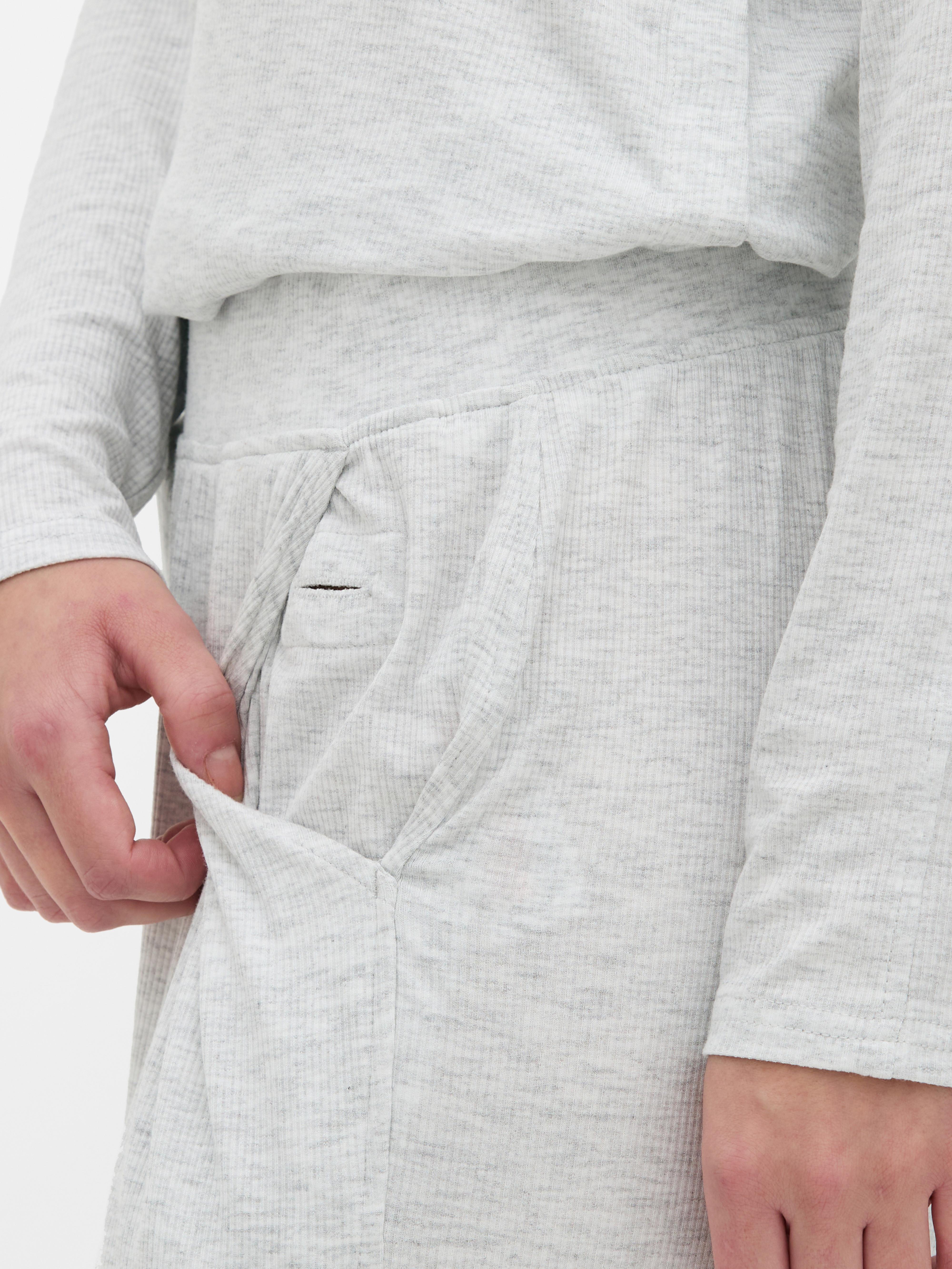 Bas de pyjama côtelé adaptatif