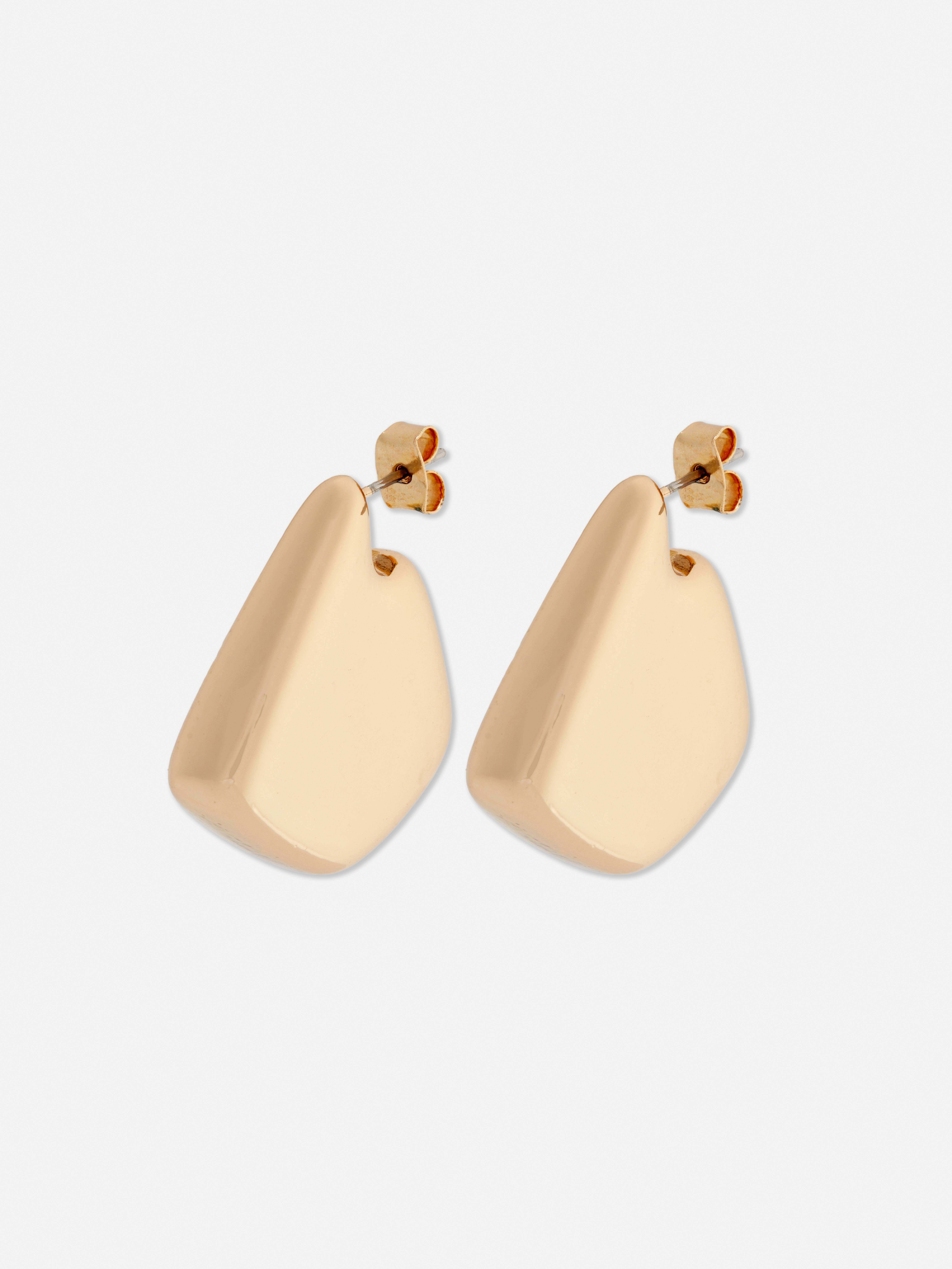 The Edit Geometric Drop Earrings