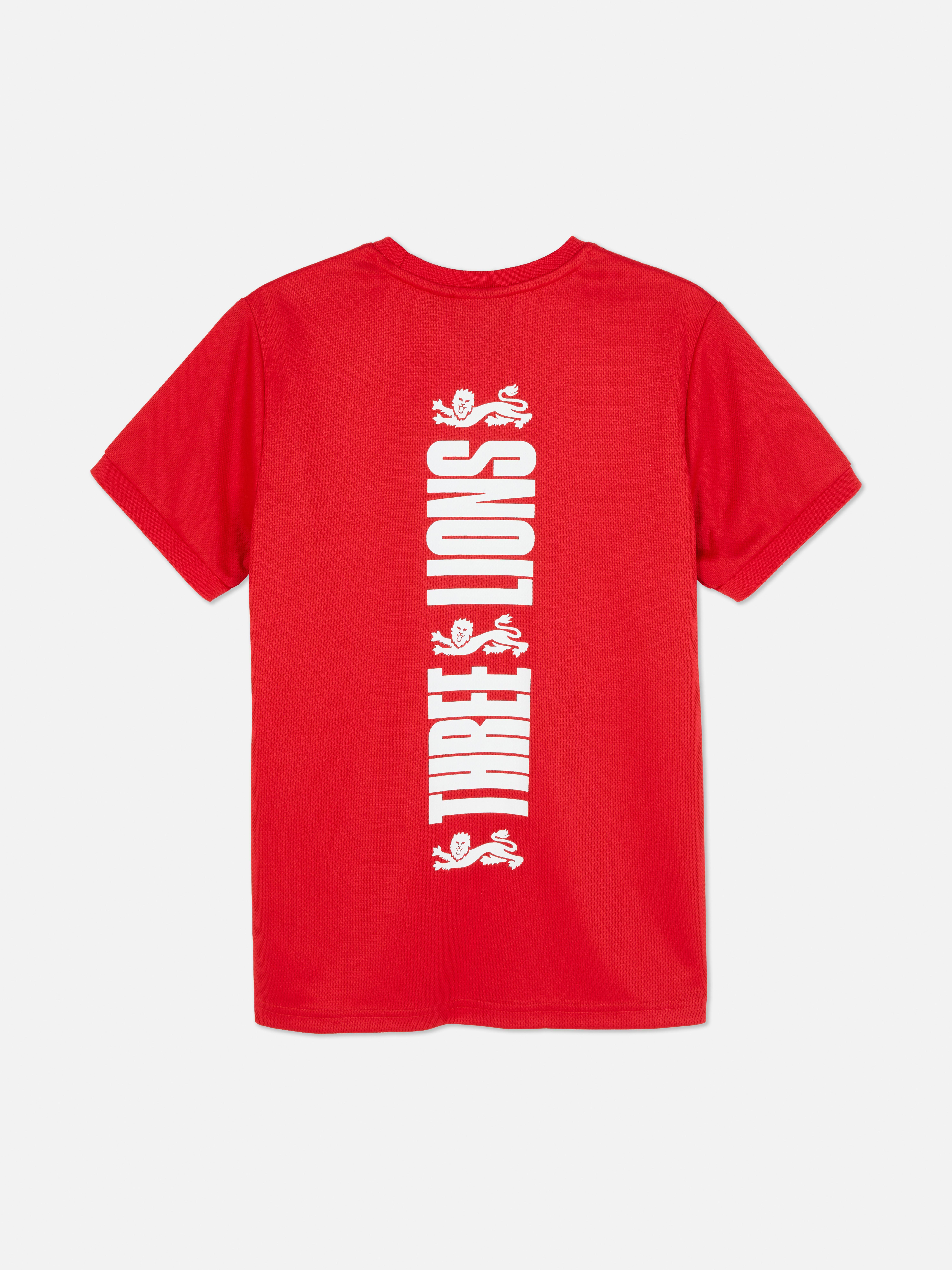 Three Lions England Football T-Shirt