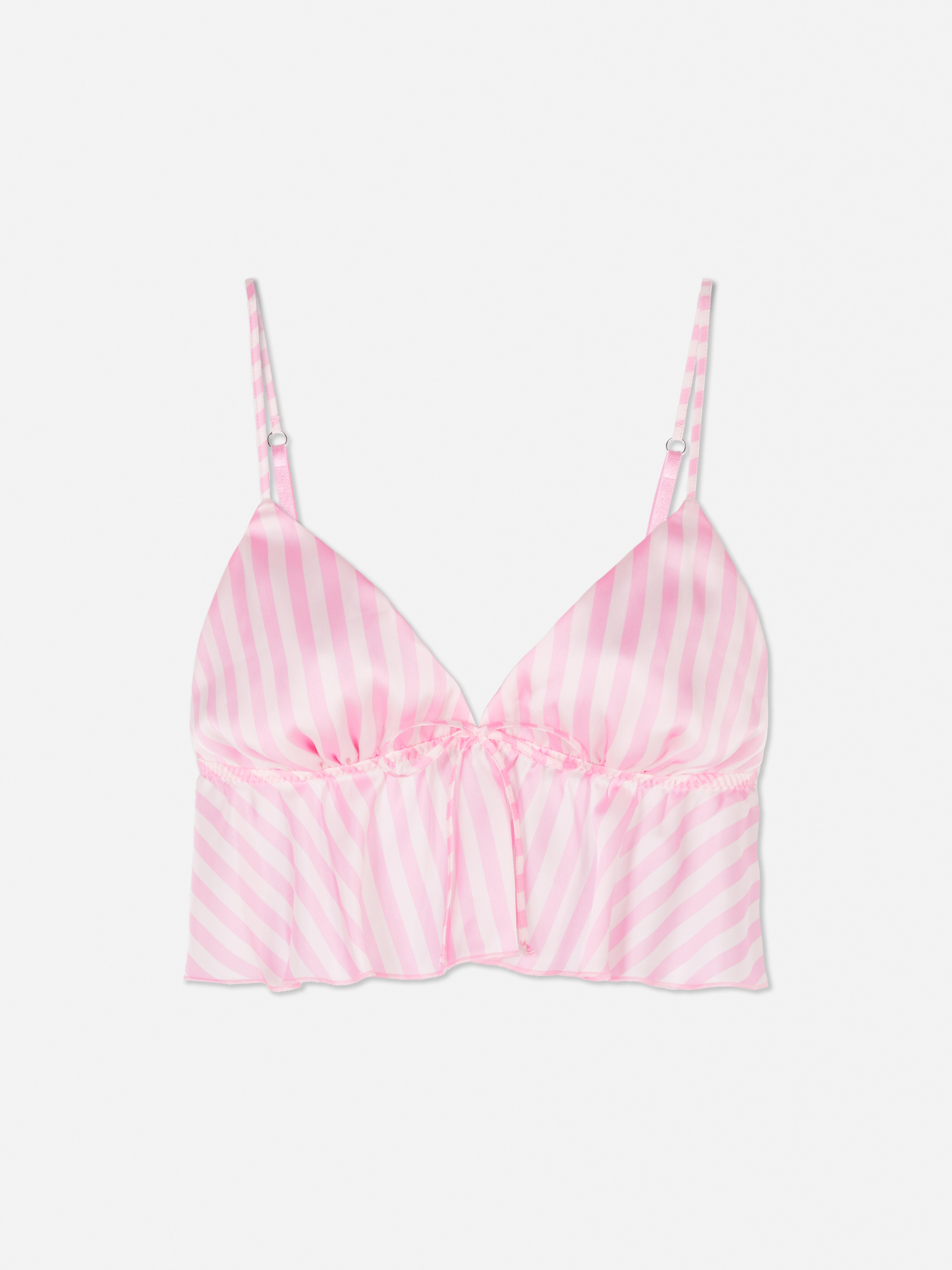 Sutien bralette din satin