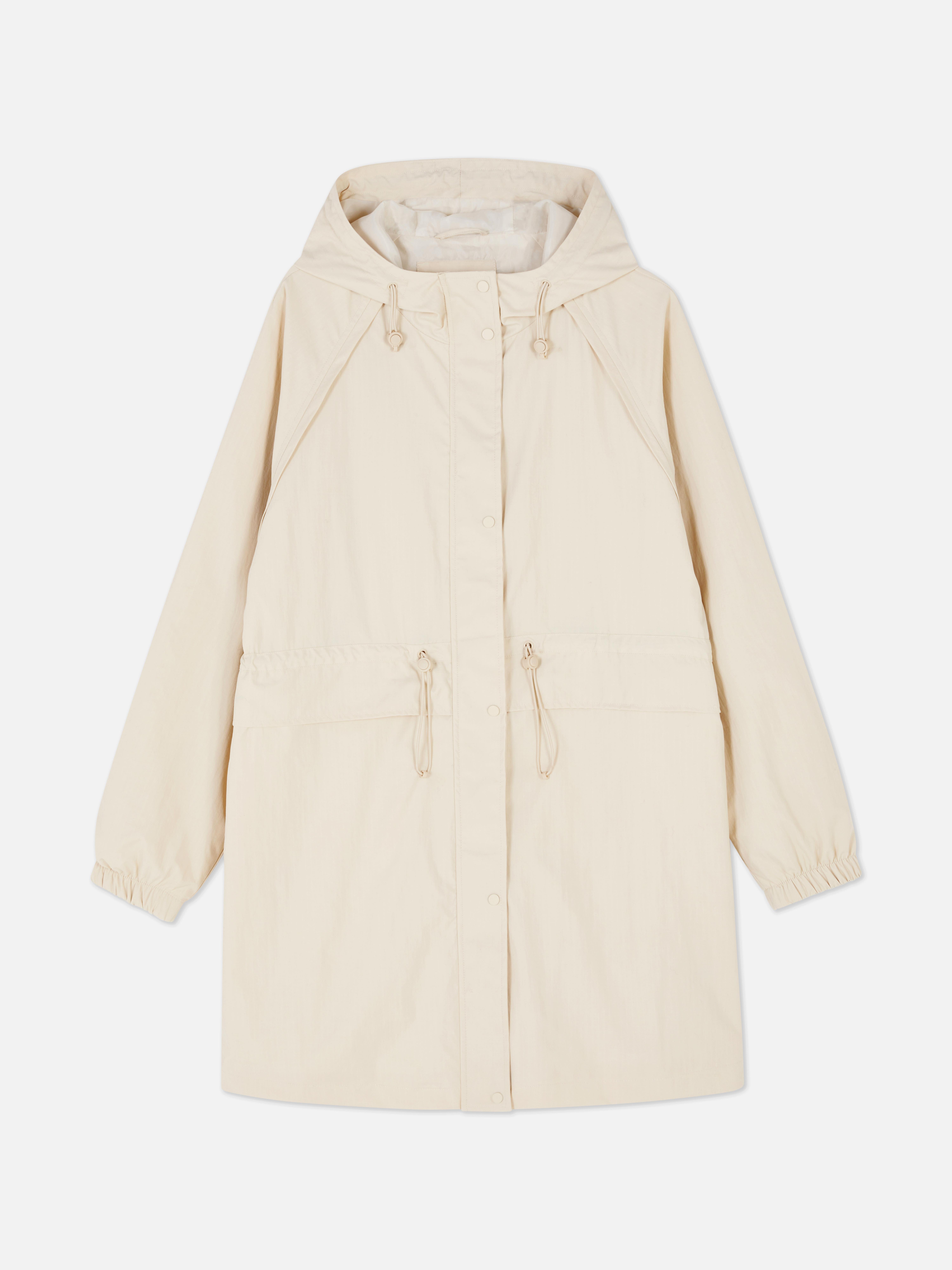 Imperméable en ripstop à capuche