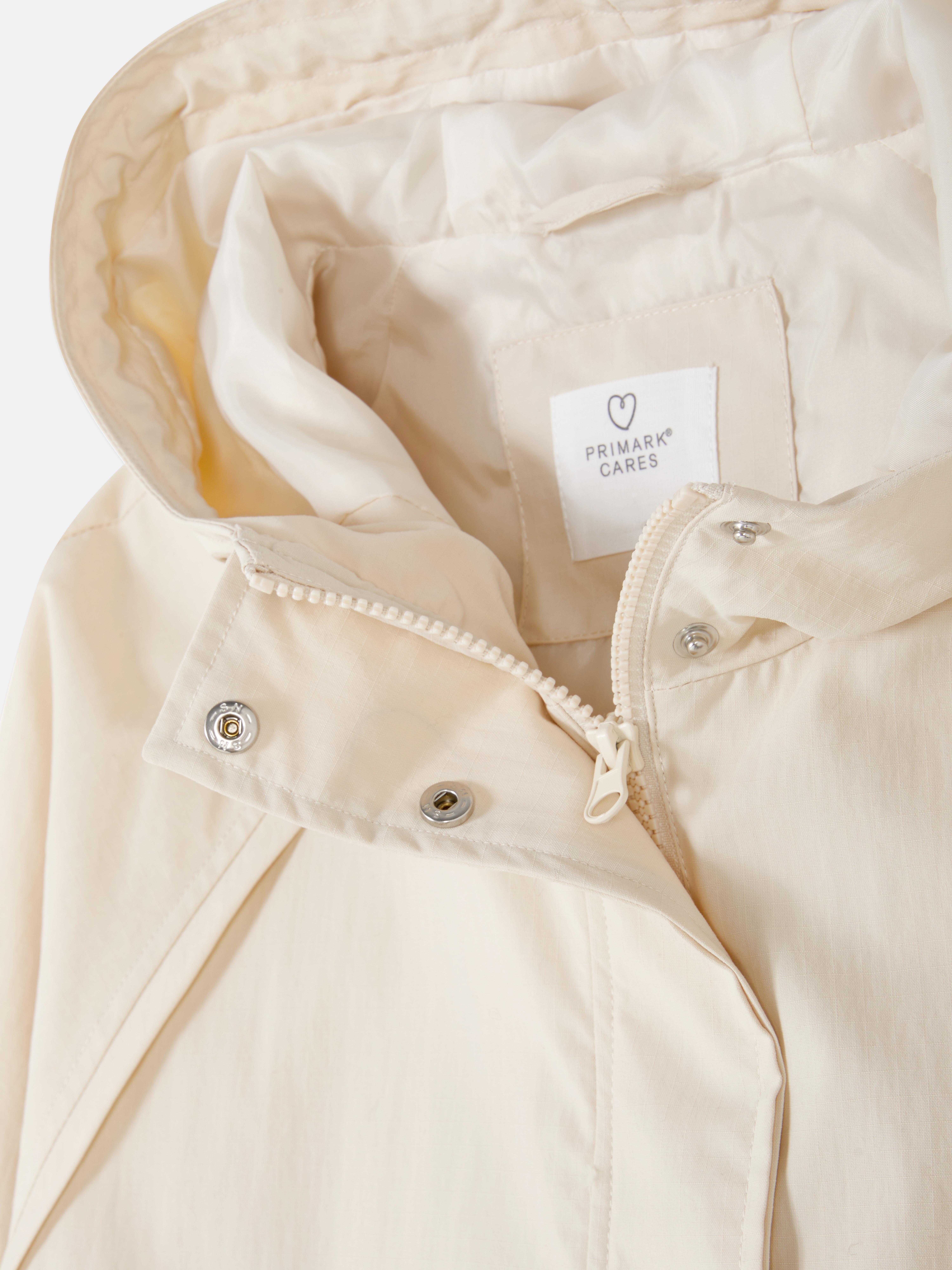 Imperméable en ripstop à capuche