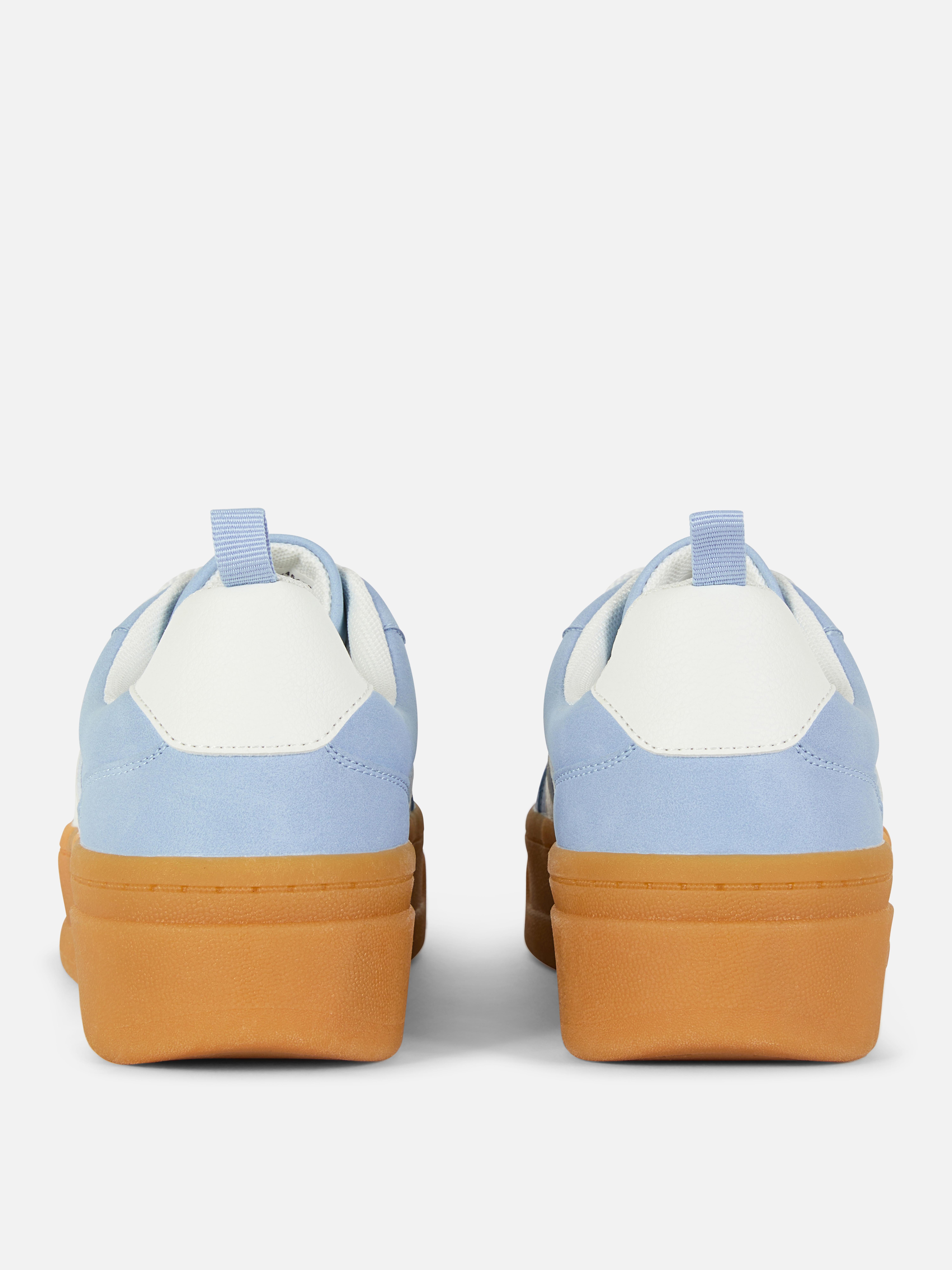 Pantofi sport retro cu talpă din cauciuc