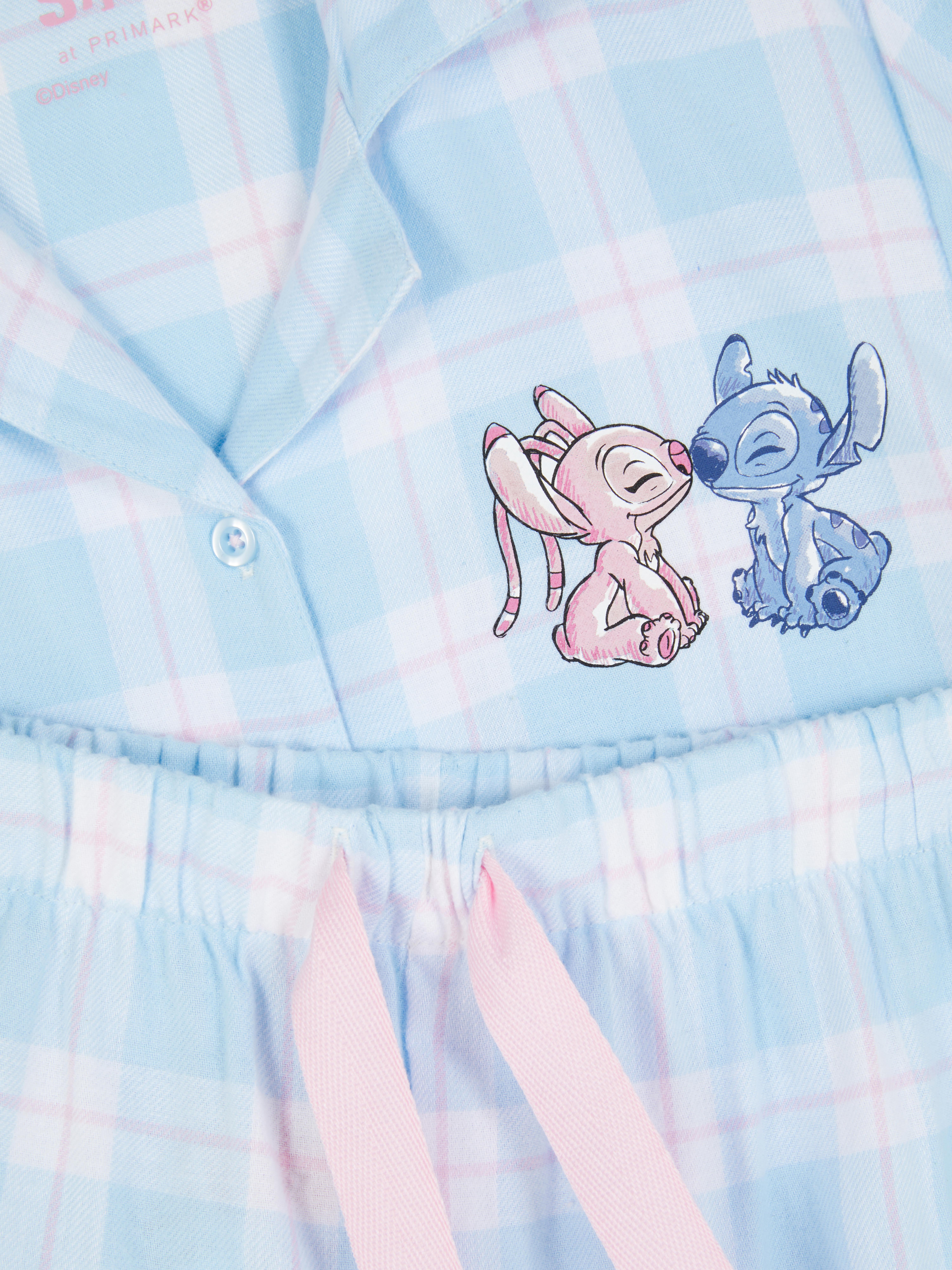 Pijama a cuadros de Stitch de Disney