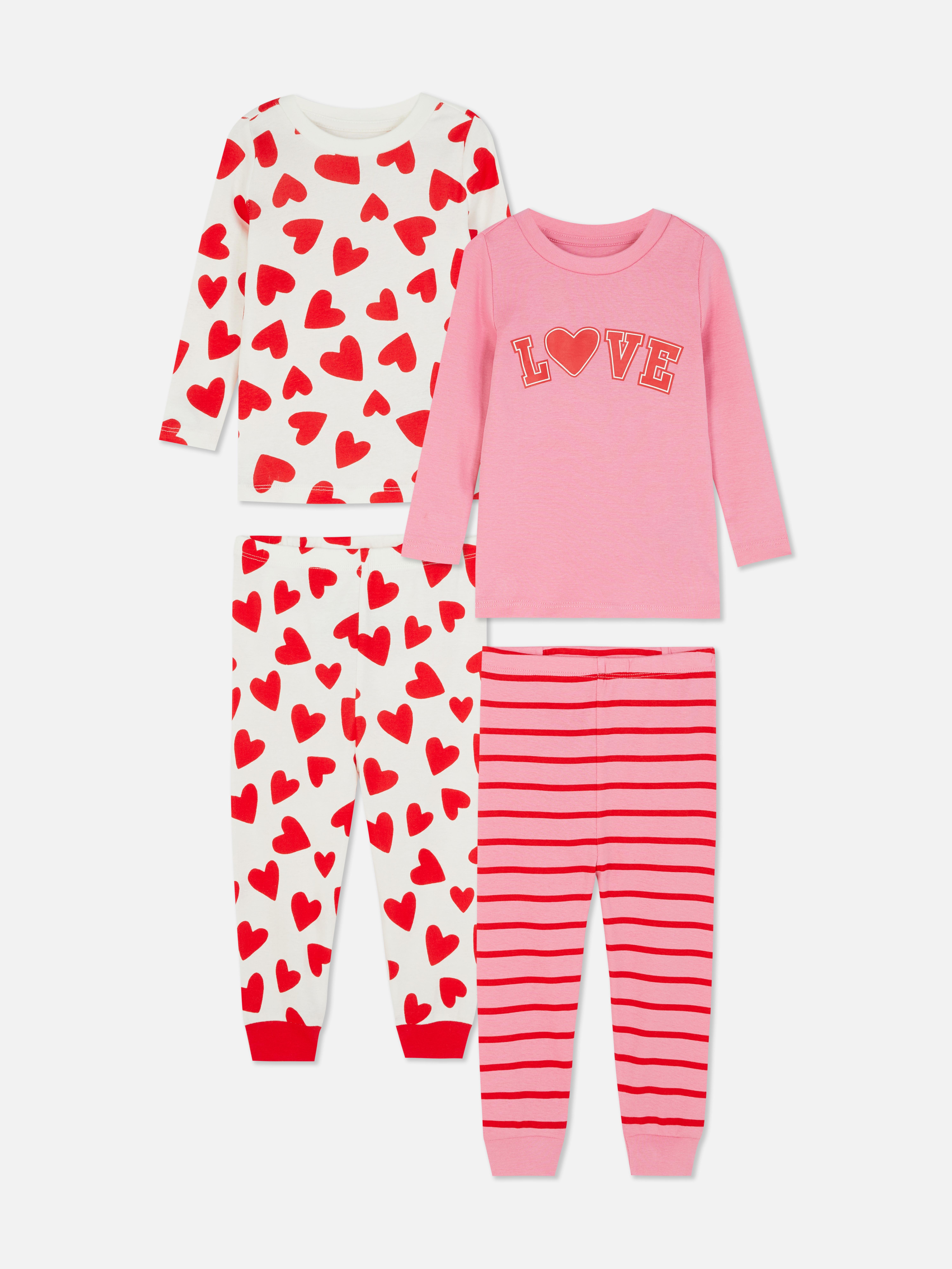 Pack 2 pijamas manga comprida/calças