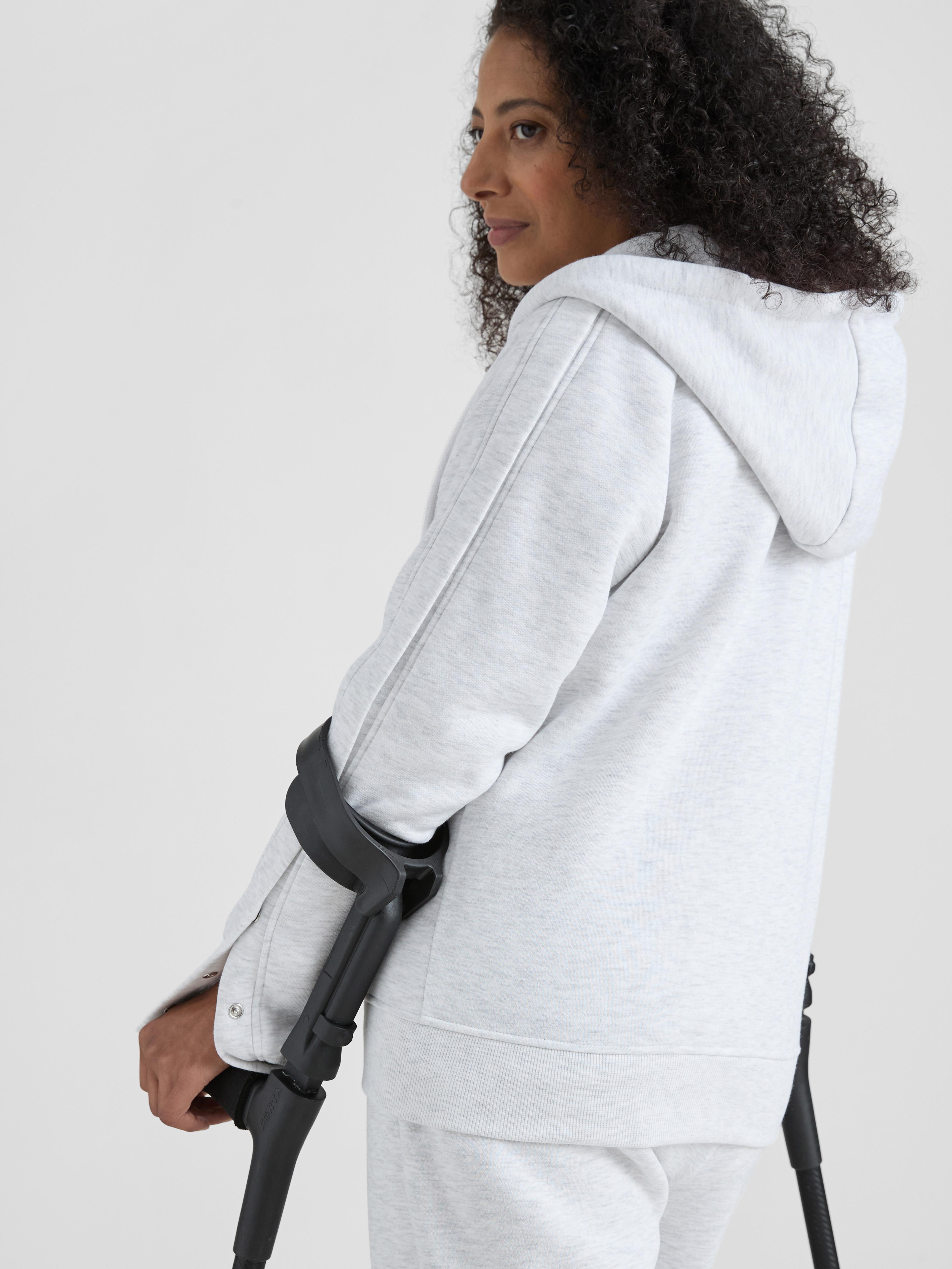Adaptive Zip-Up Hoodie