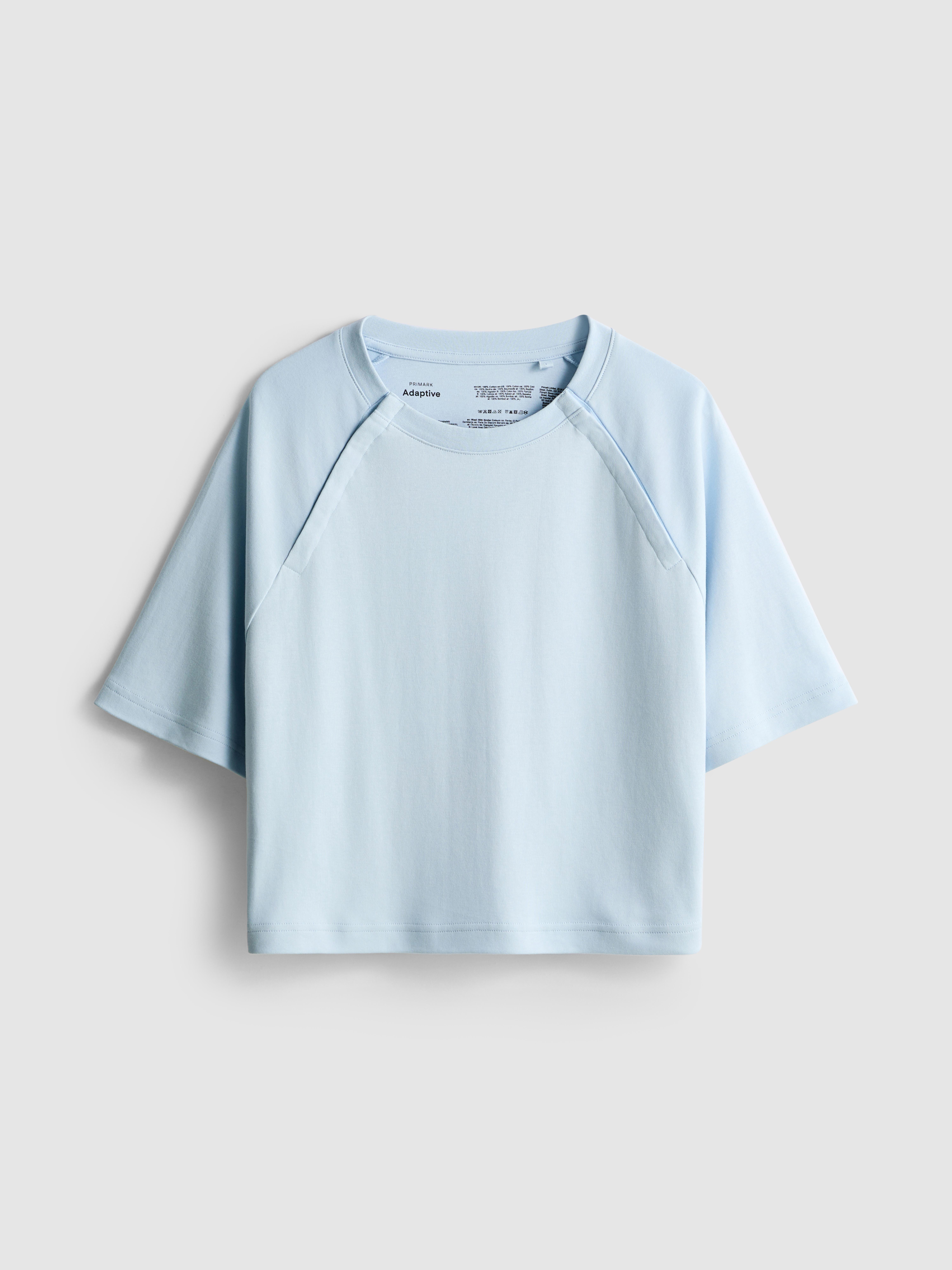 T-shirt adaptatif en coton