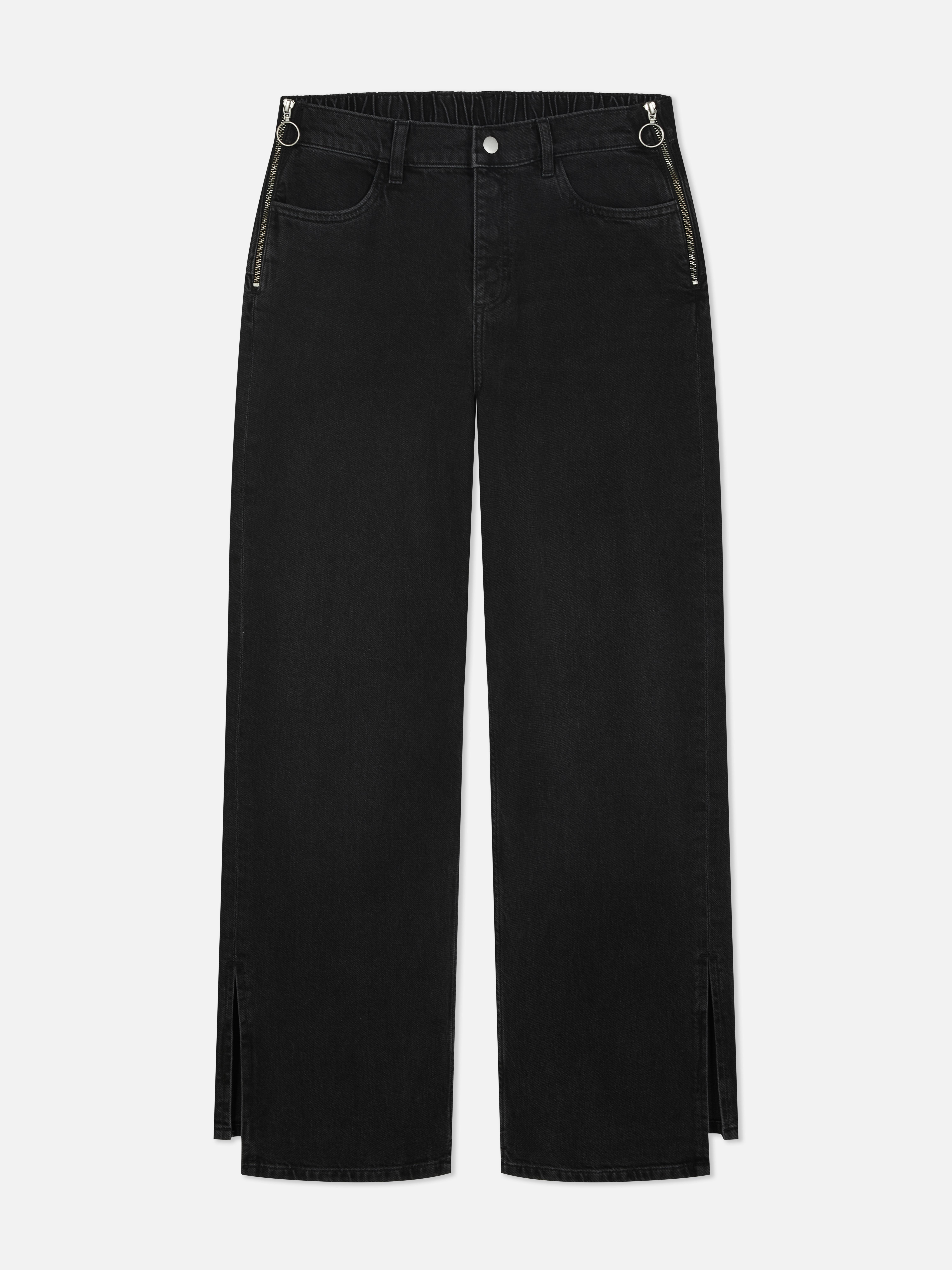 Adaptive Denim-Jeans für Sitzende