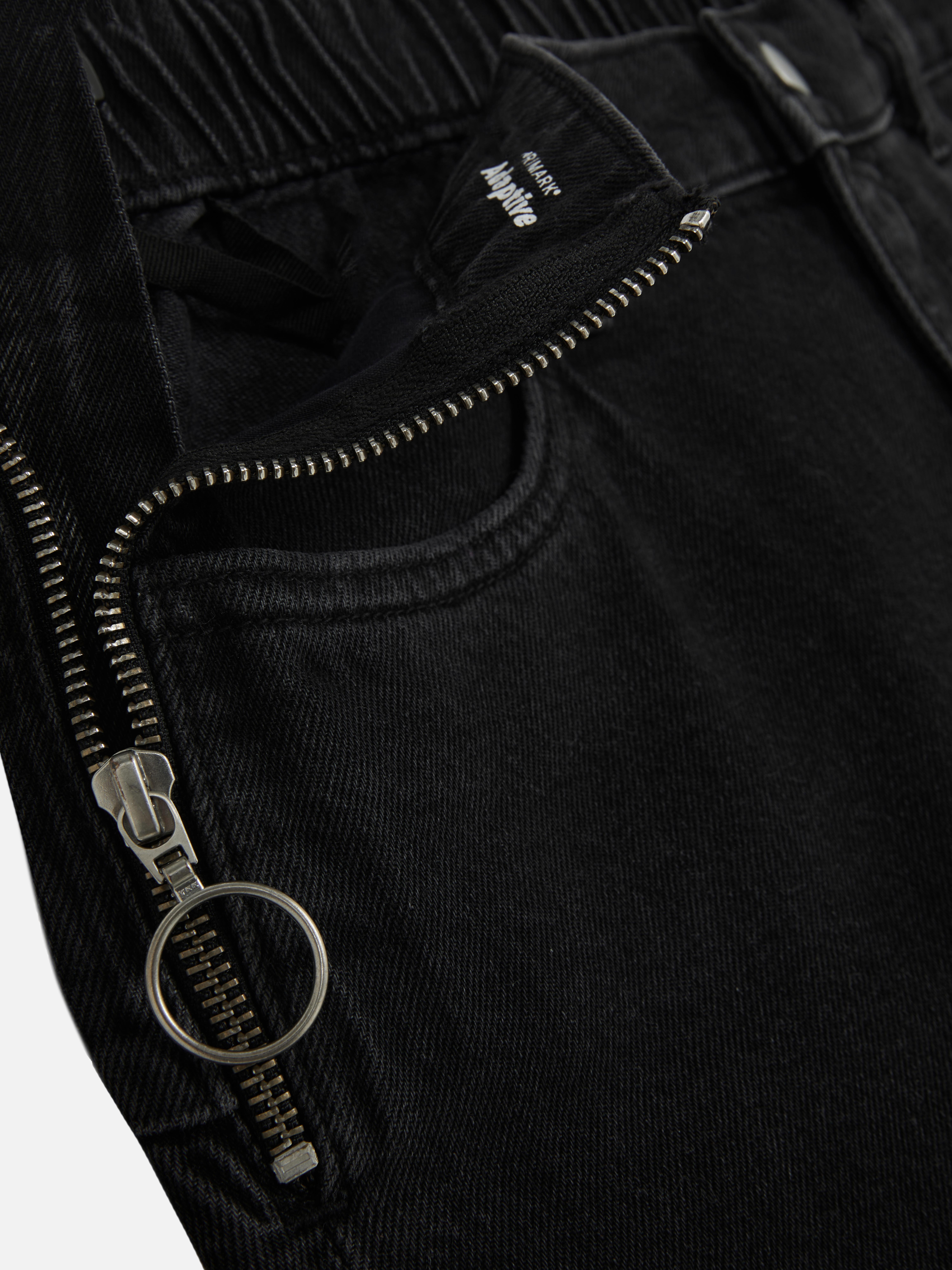 Adaptive Denim-Jeans für Sitzende