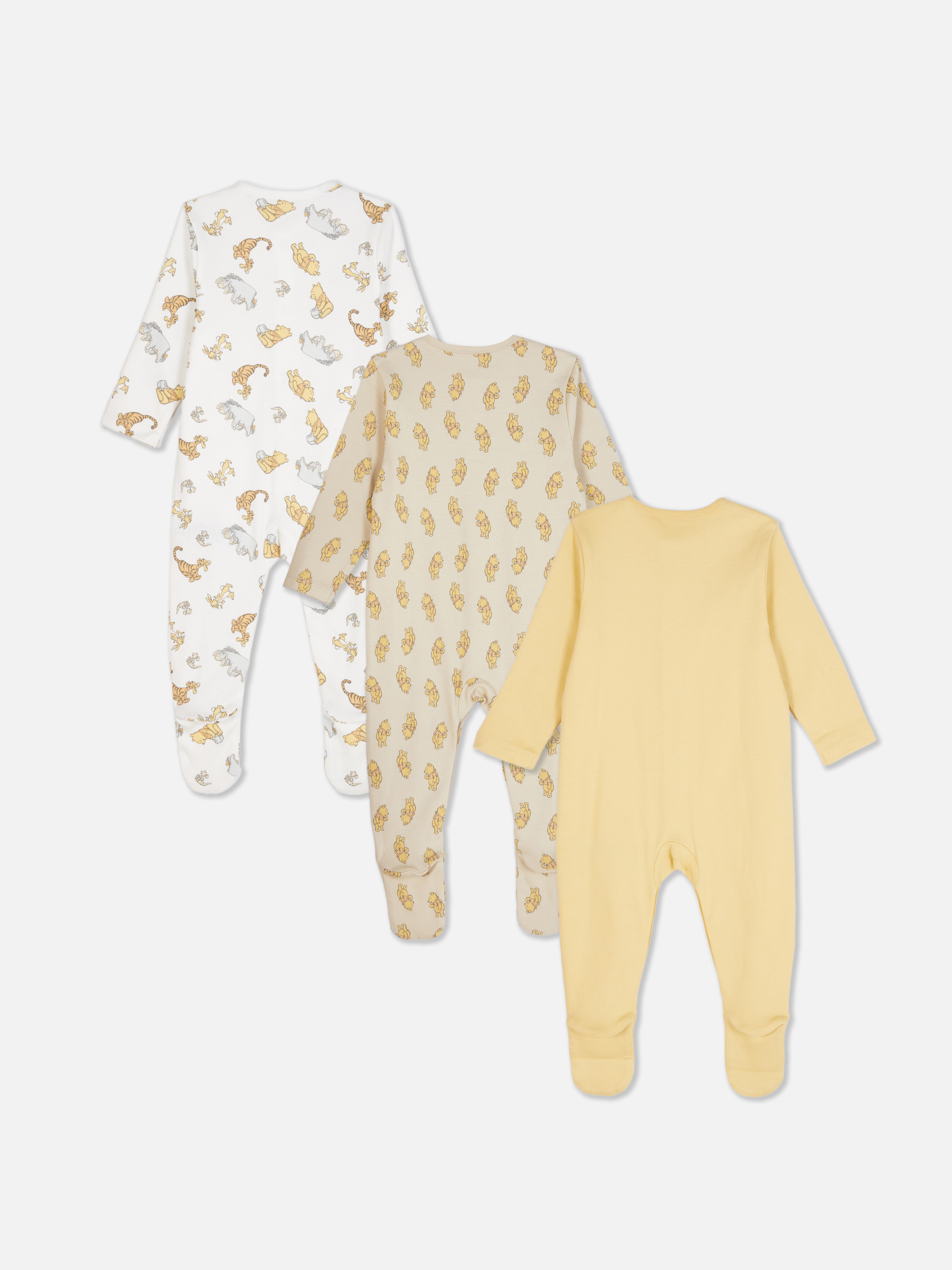 3pk Disney's Winnie the Pooh Sleepsuits