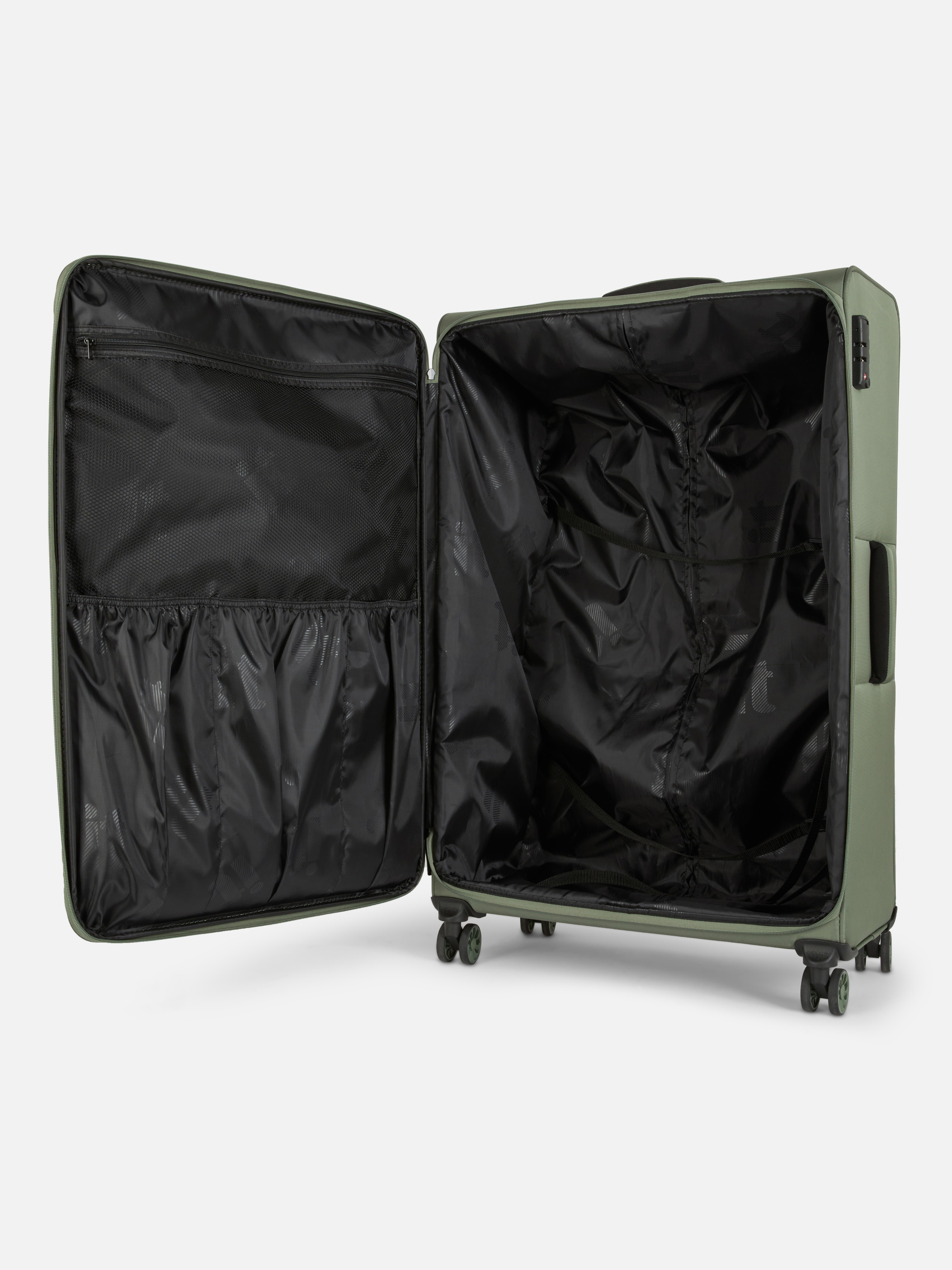 8-Wheel Soft Shell Suitcase