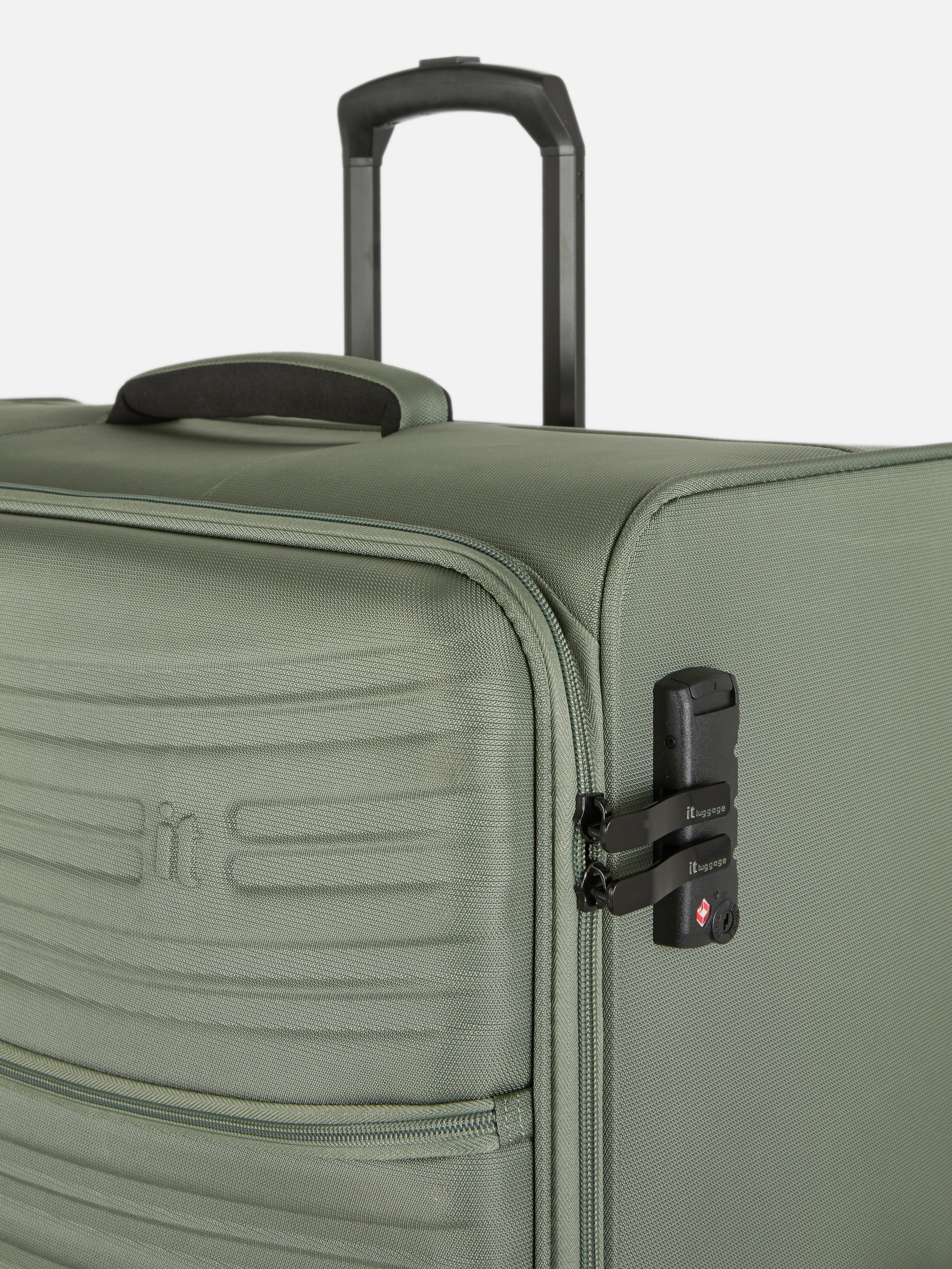 8-Wheel Soft Shell Suitcase