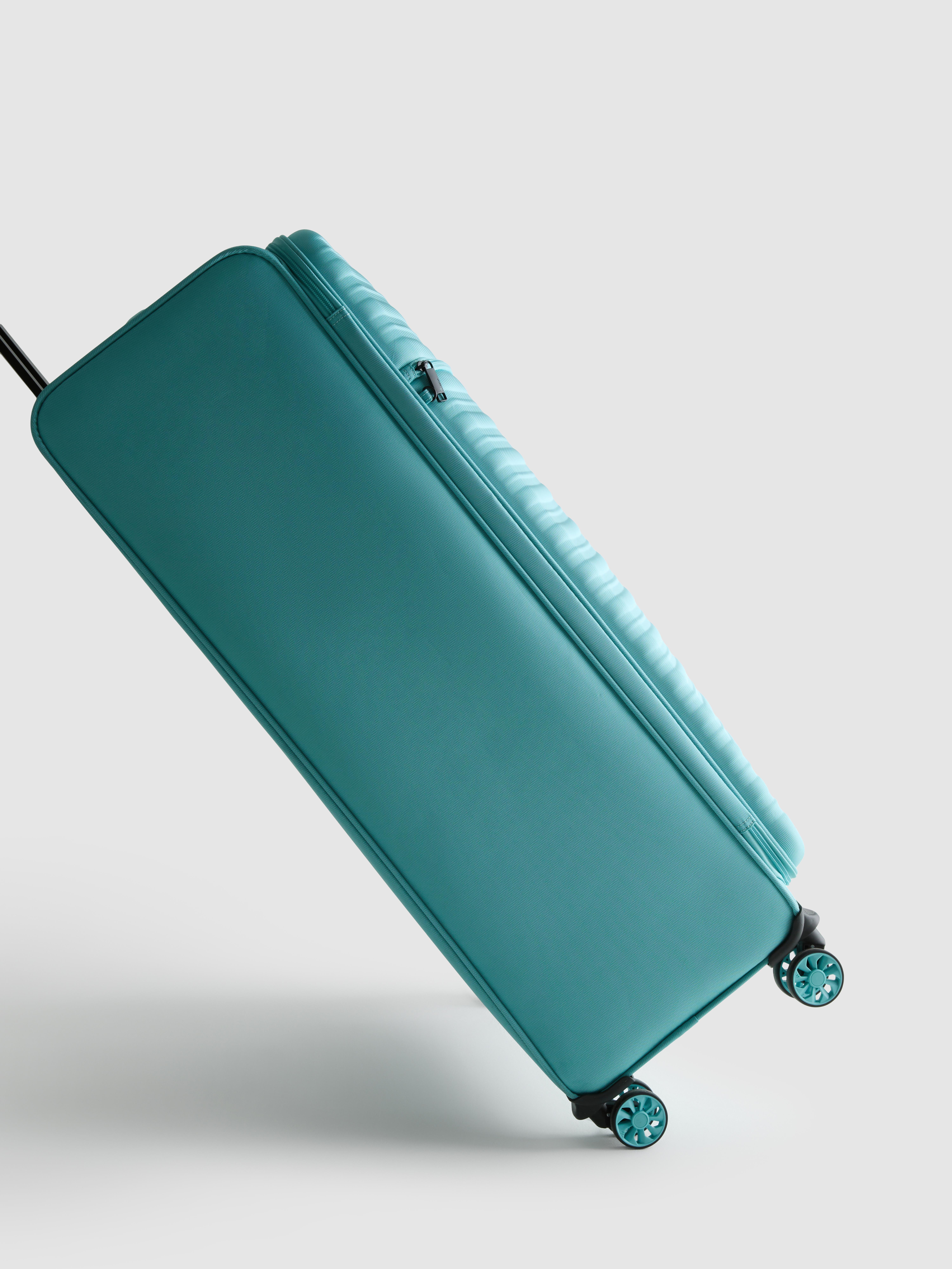 8-Wheel Soft Shell Suitcase