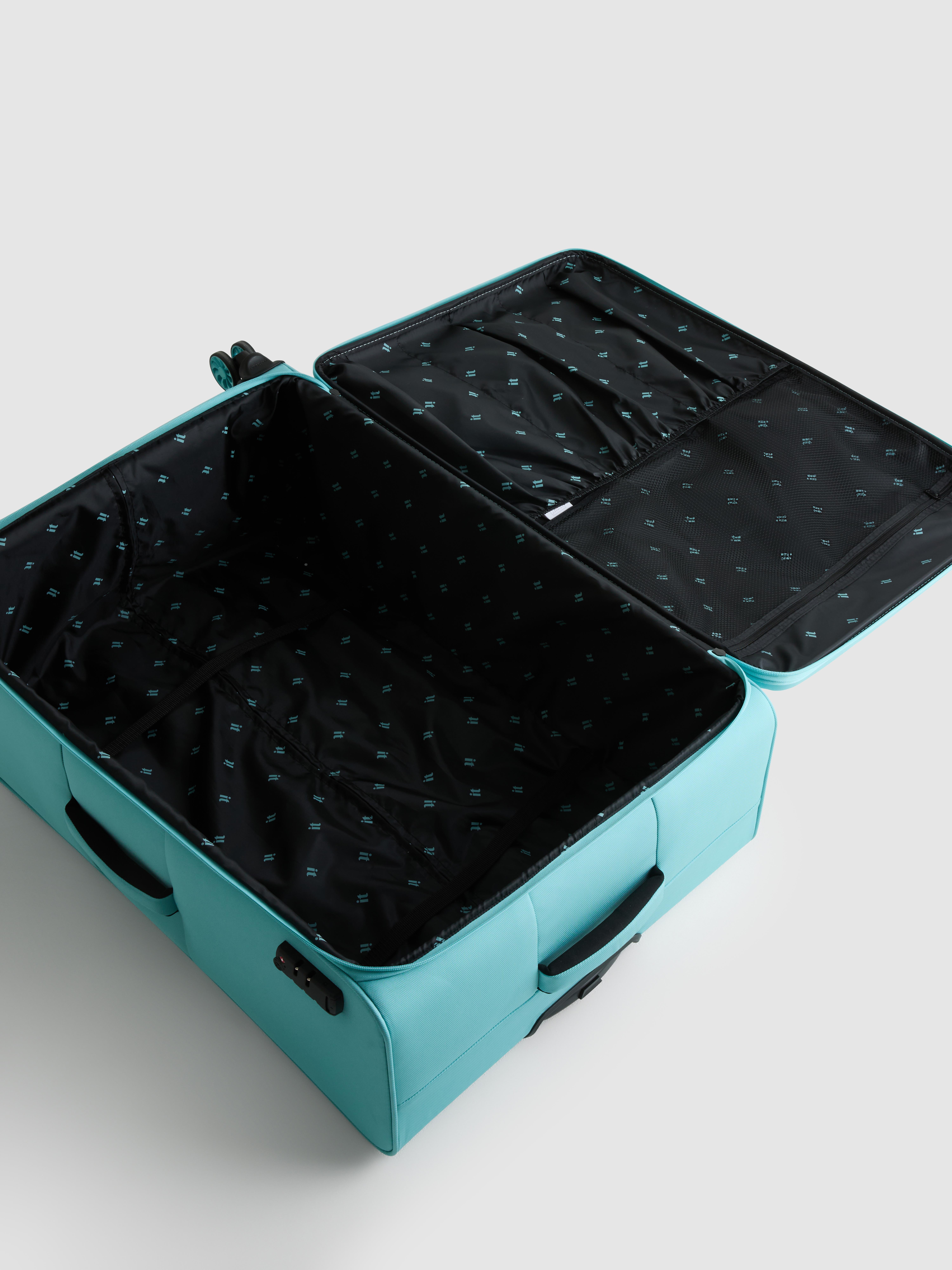 8-Wheel Soft Shell Suitcase