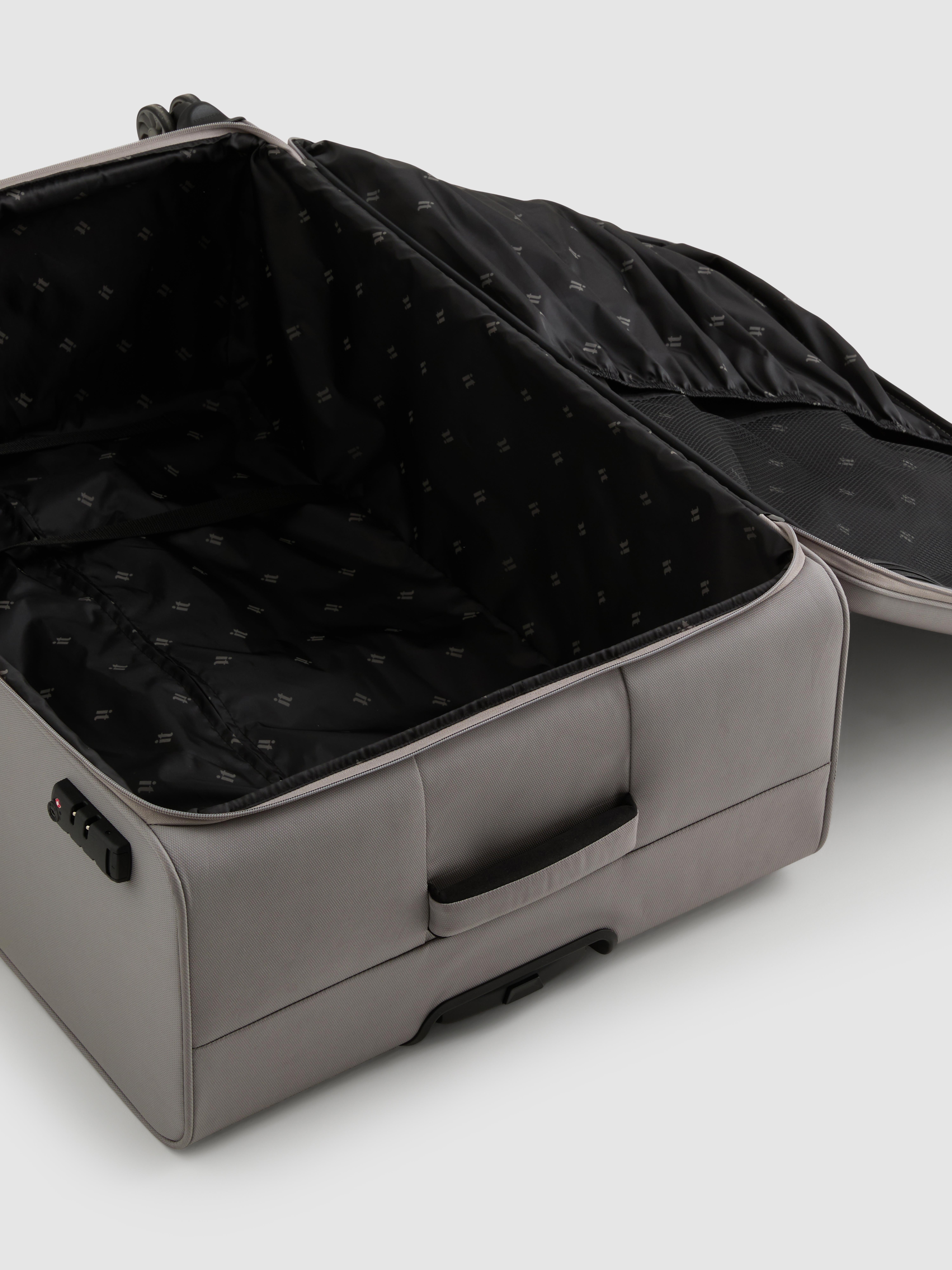 8-Wheel Soft Shell Suitcase