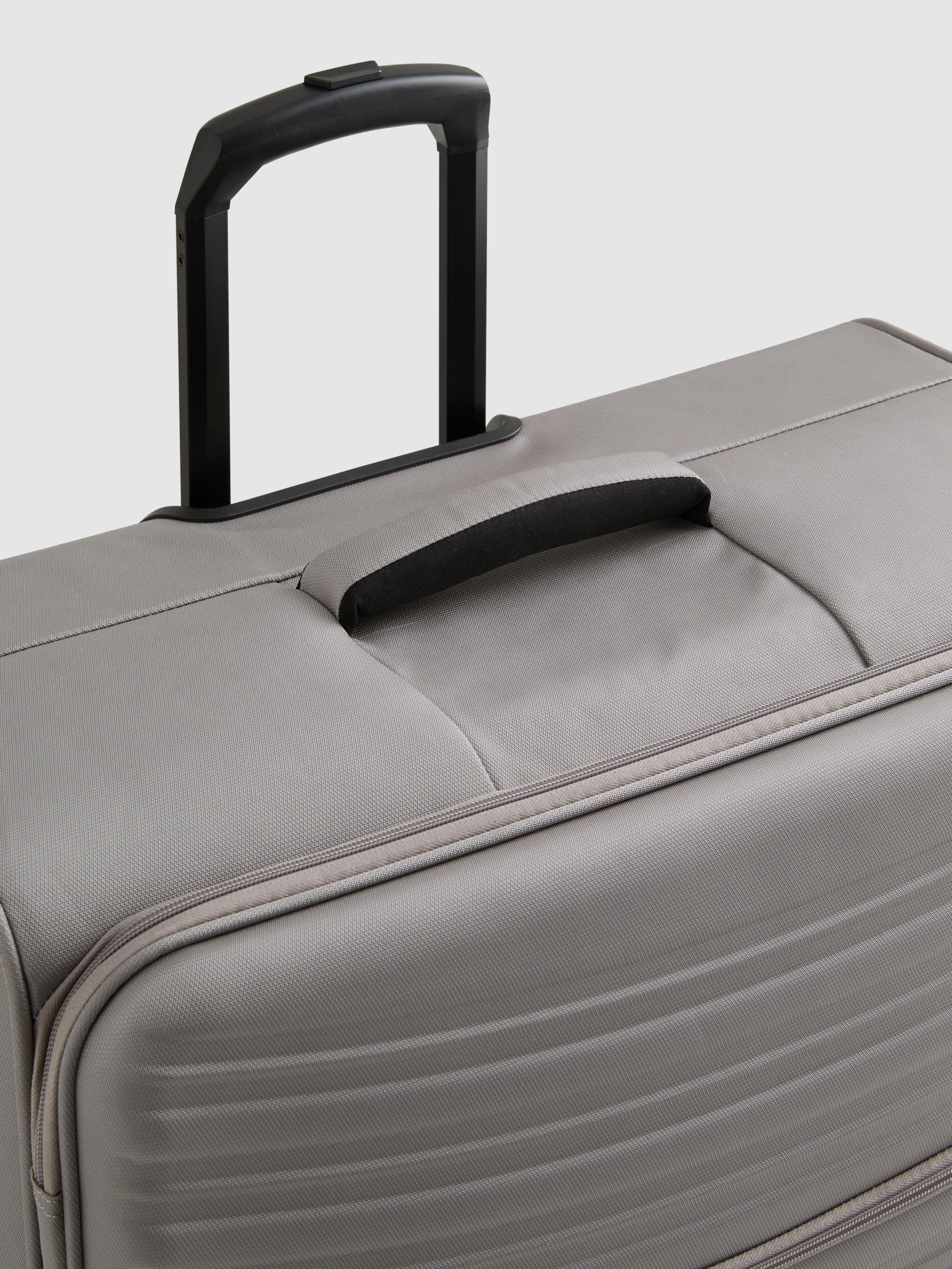 8-Wheel Soft Shell Suitcase
