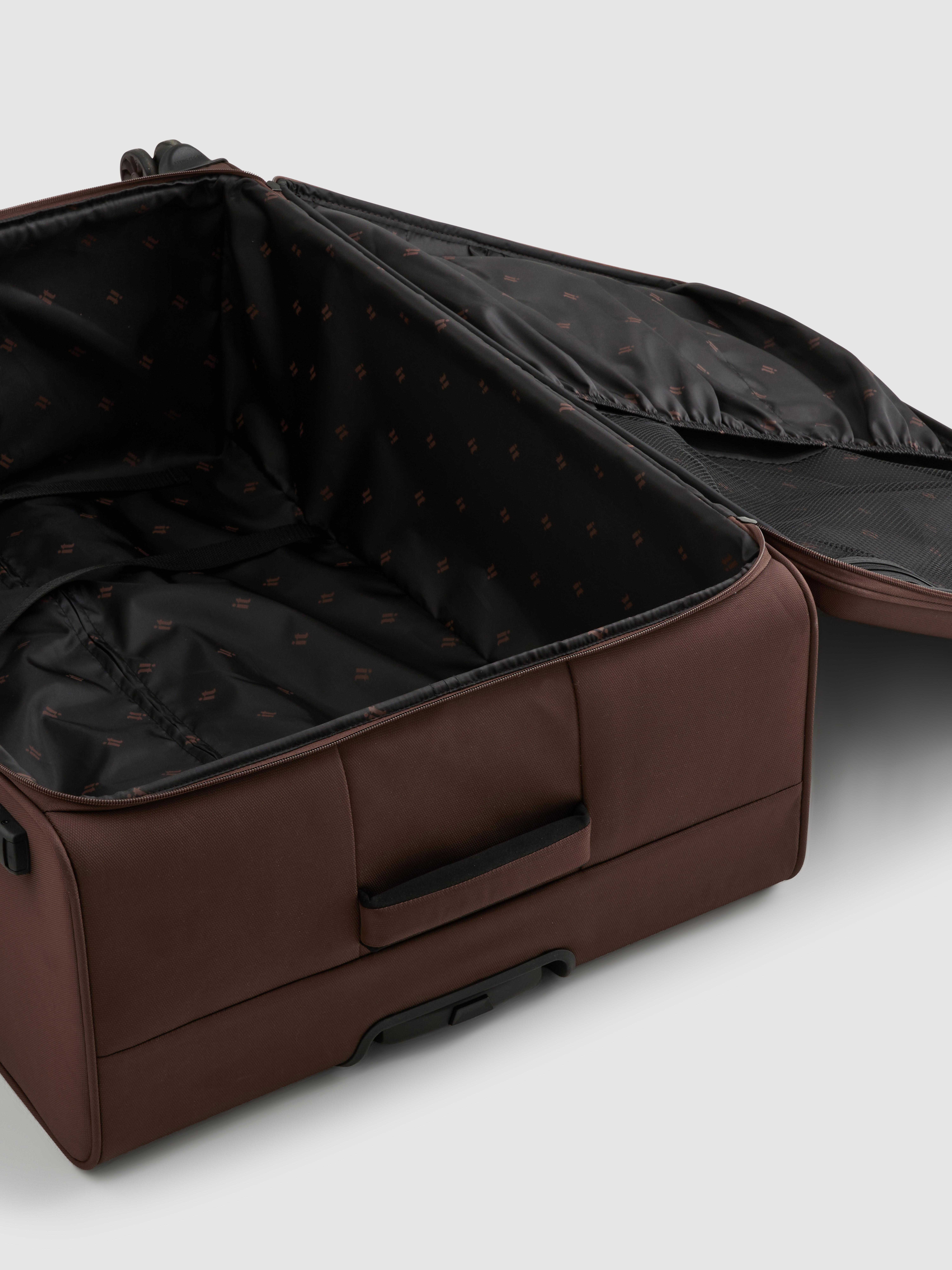 8-Wheel Soft Shell Suitcase