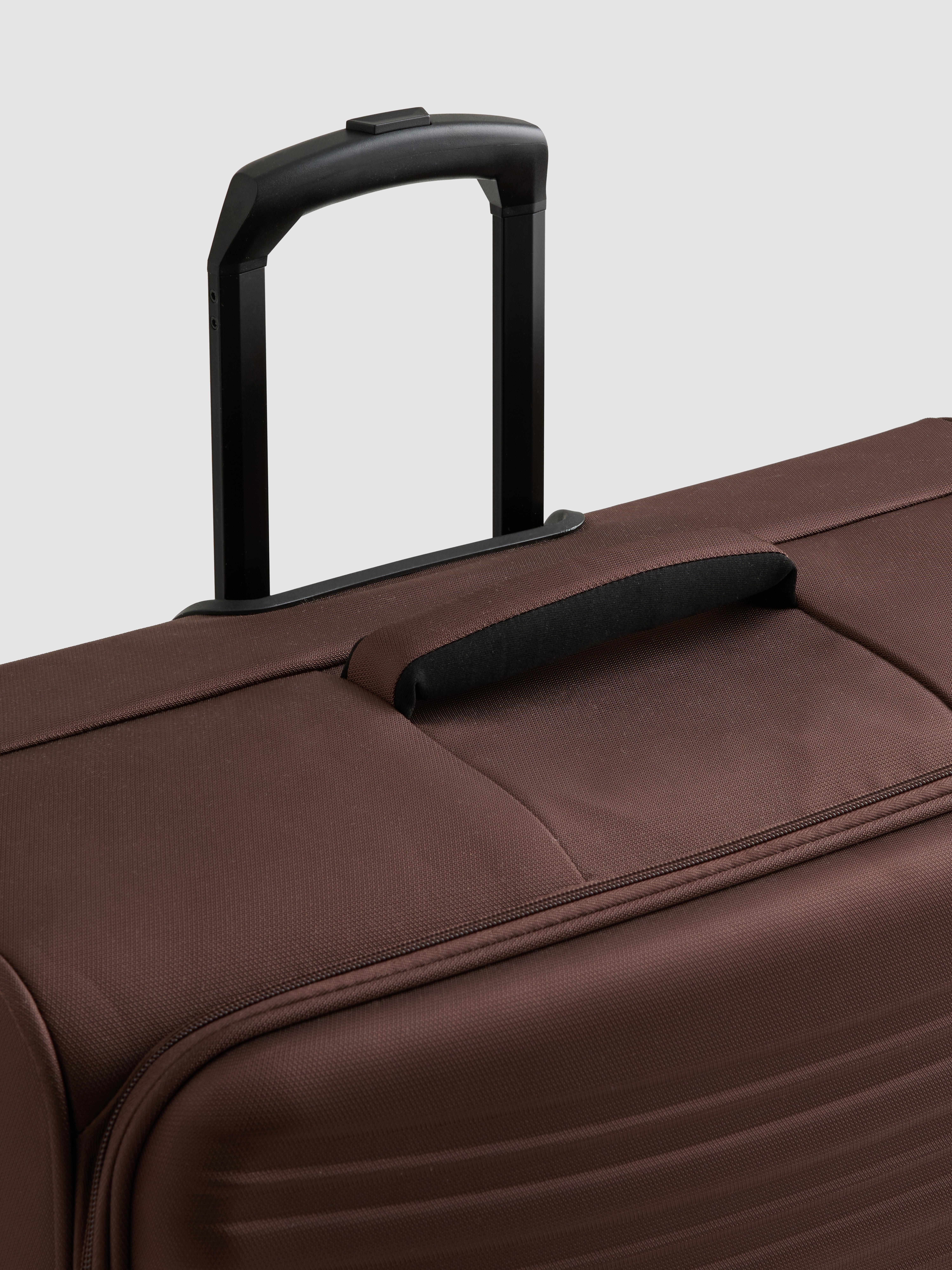 8-Wheel Soft Shell Suitcase