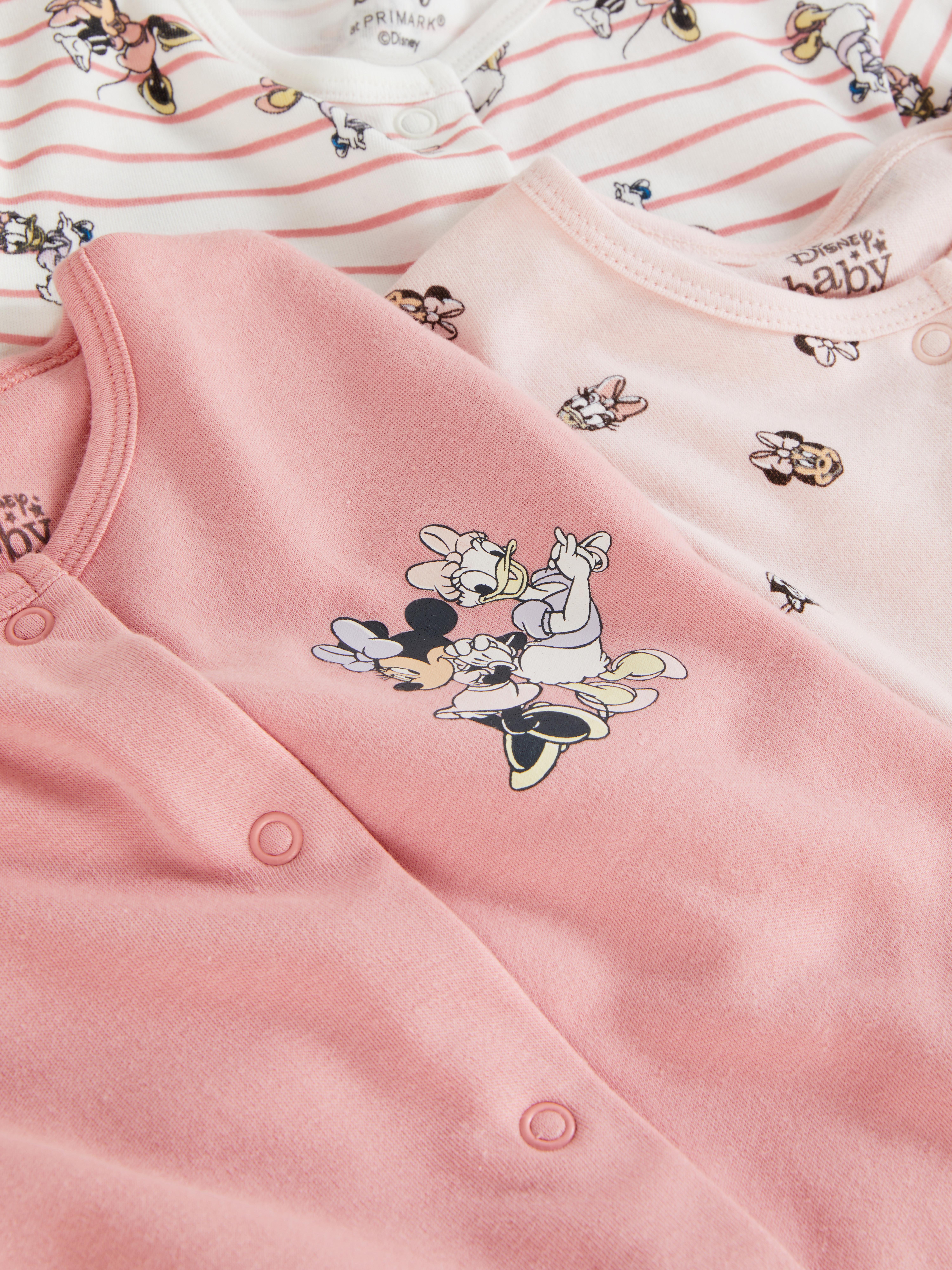 Lot de 3 grenouillères Disney Minnie Mouse et ses amis