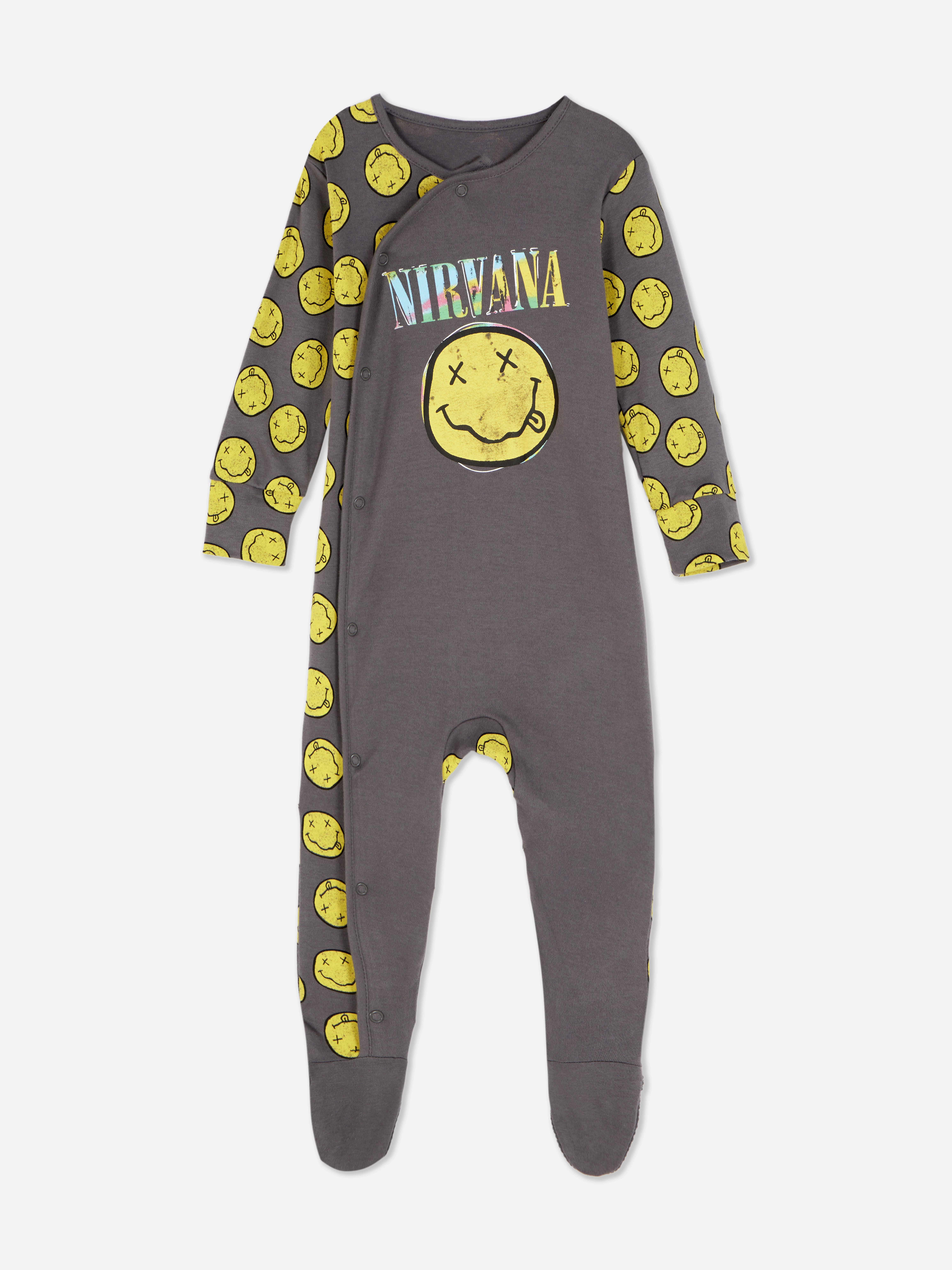 Nirvana Wrap-Front Newborn Sleepsuit