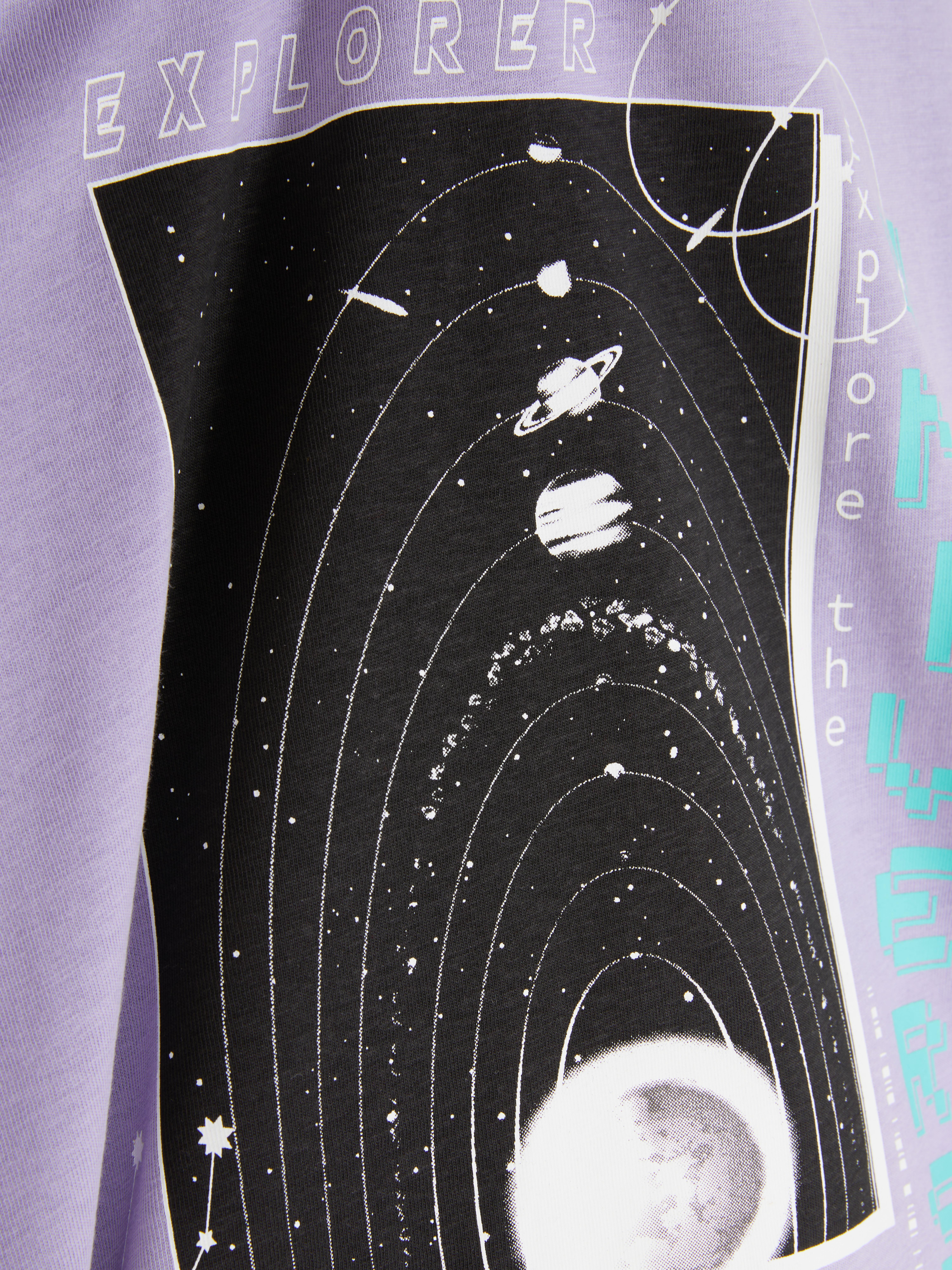 T-shirt met korte mouwen en print
