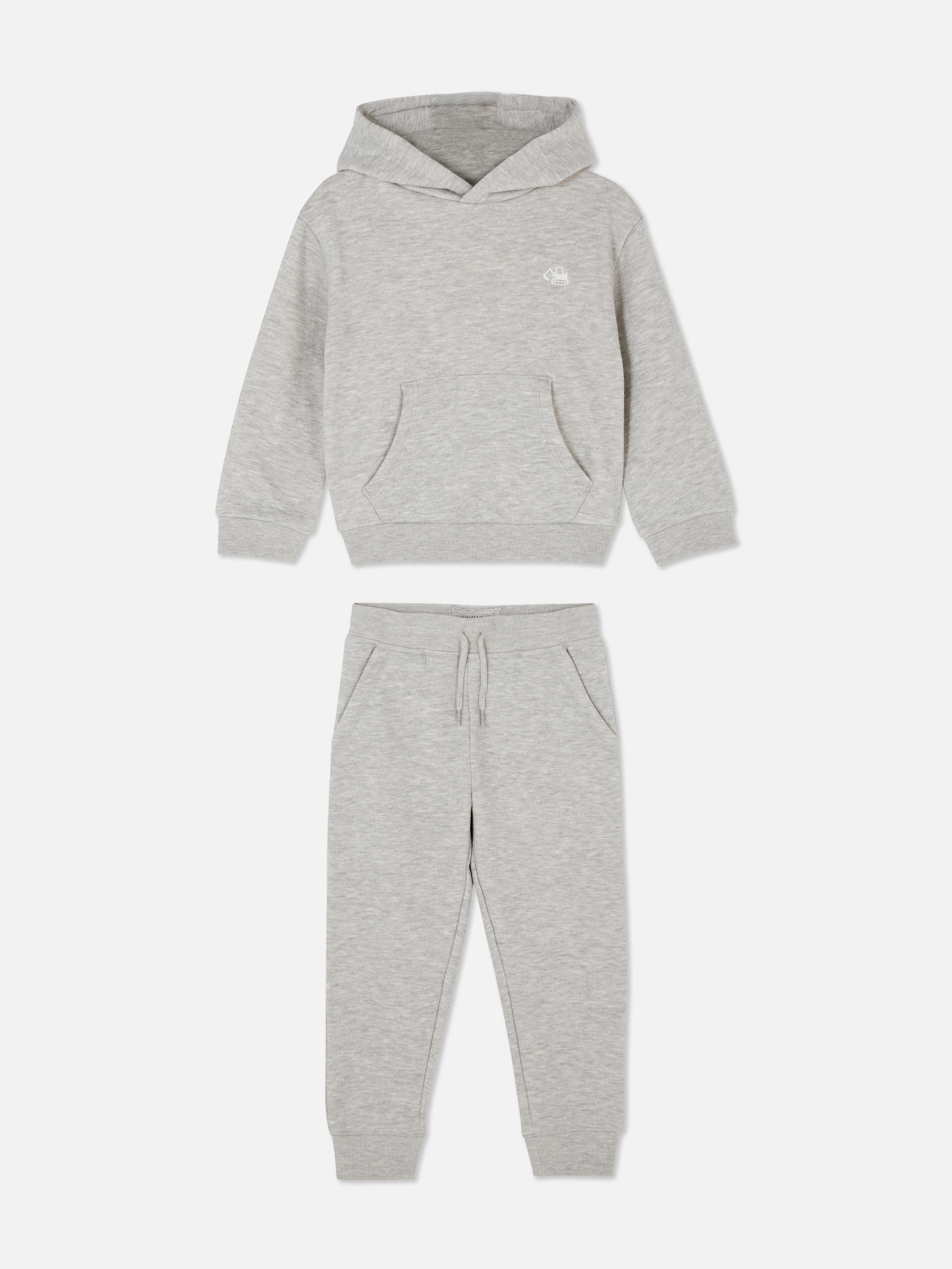 Sweat à capuche et bas de jogging à cordon de serrage