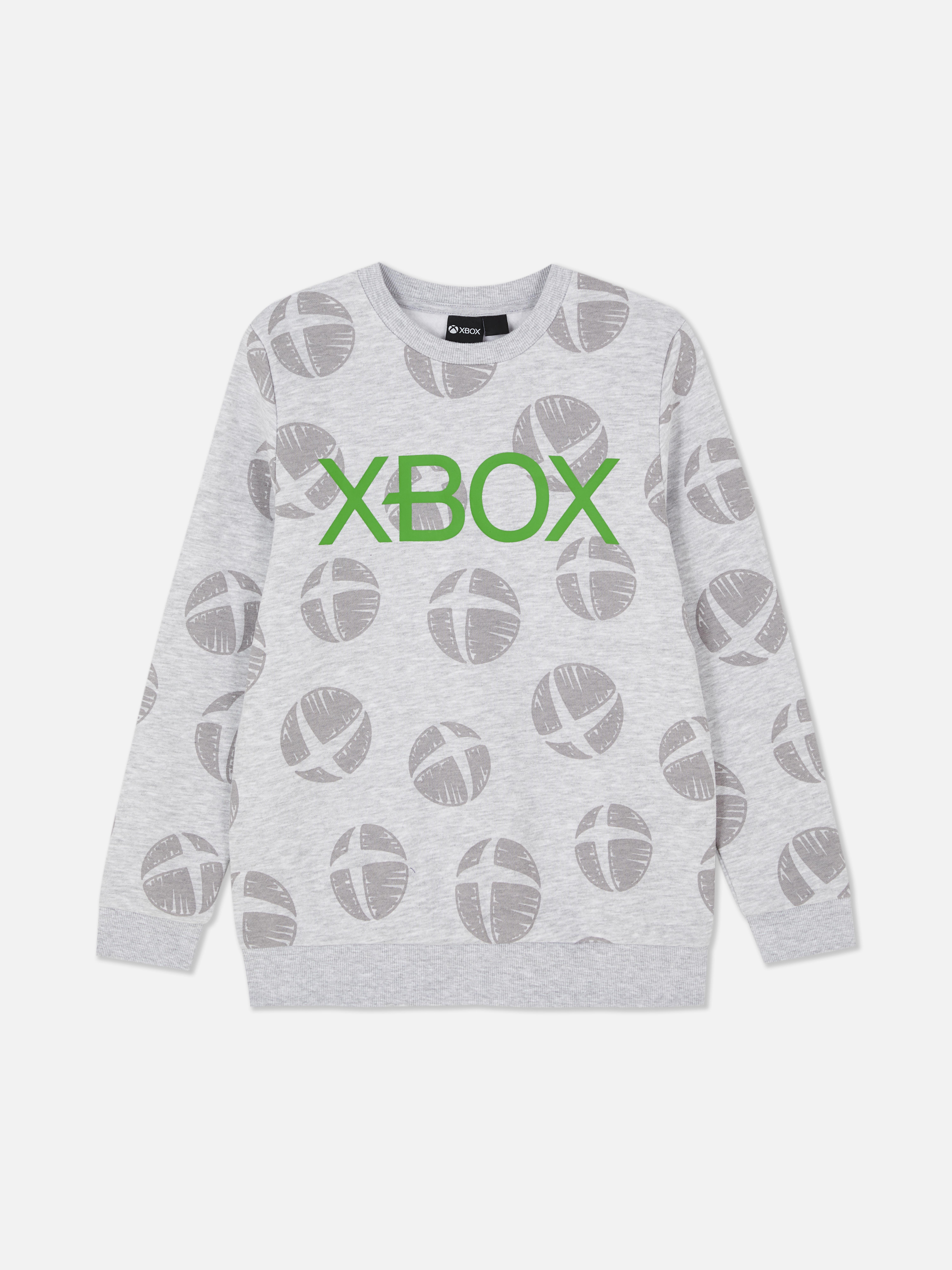 Bluza z długim rękawem i motywem Xbox