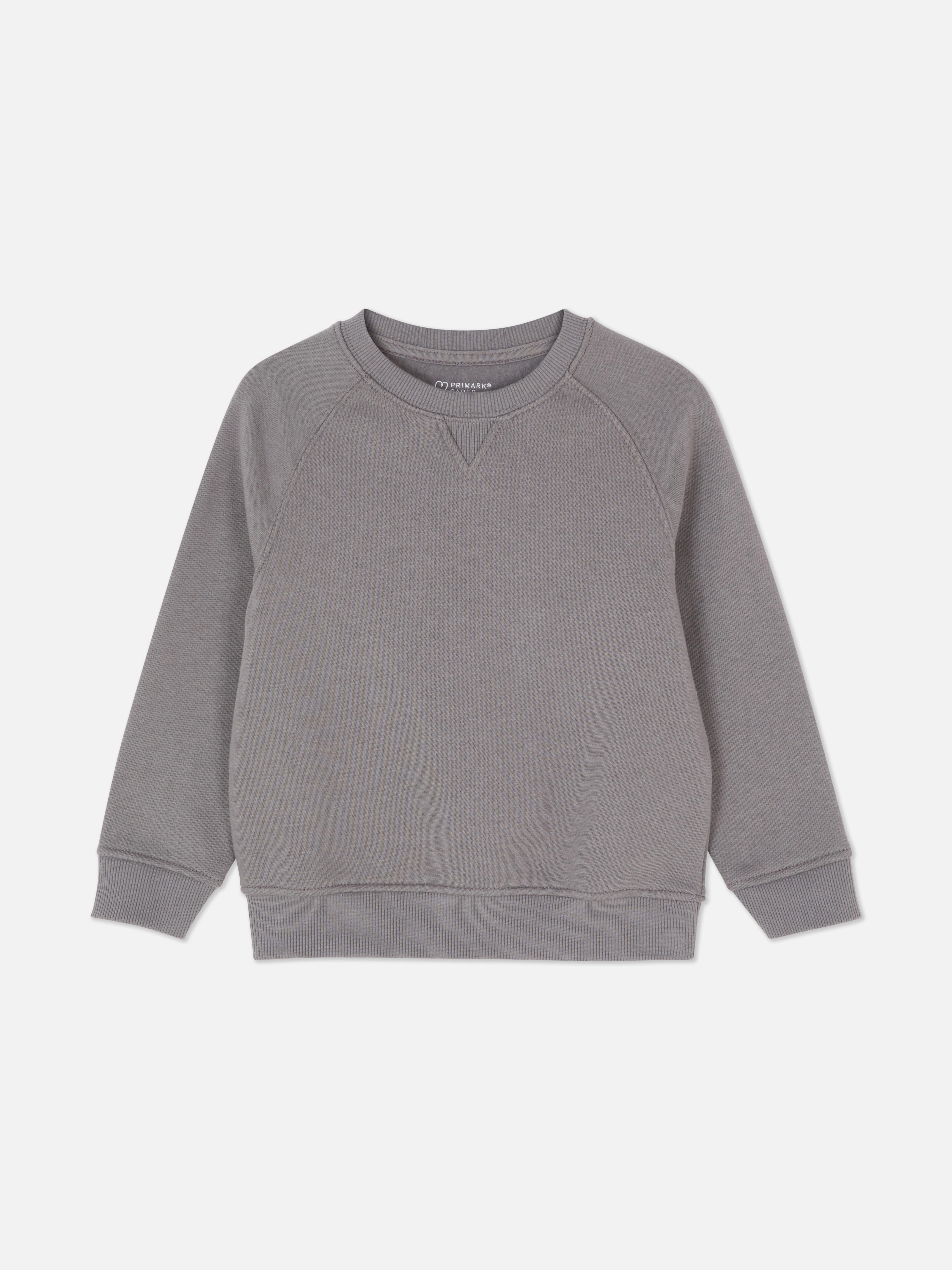 Sweatshirt met ronde hals