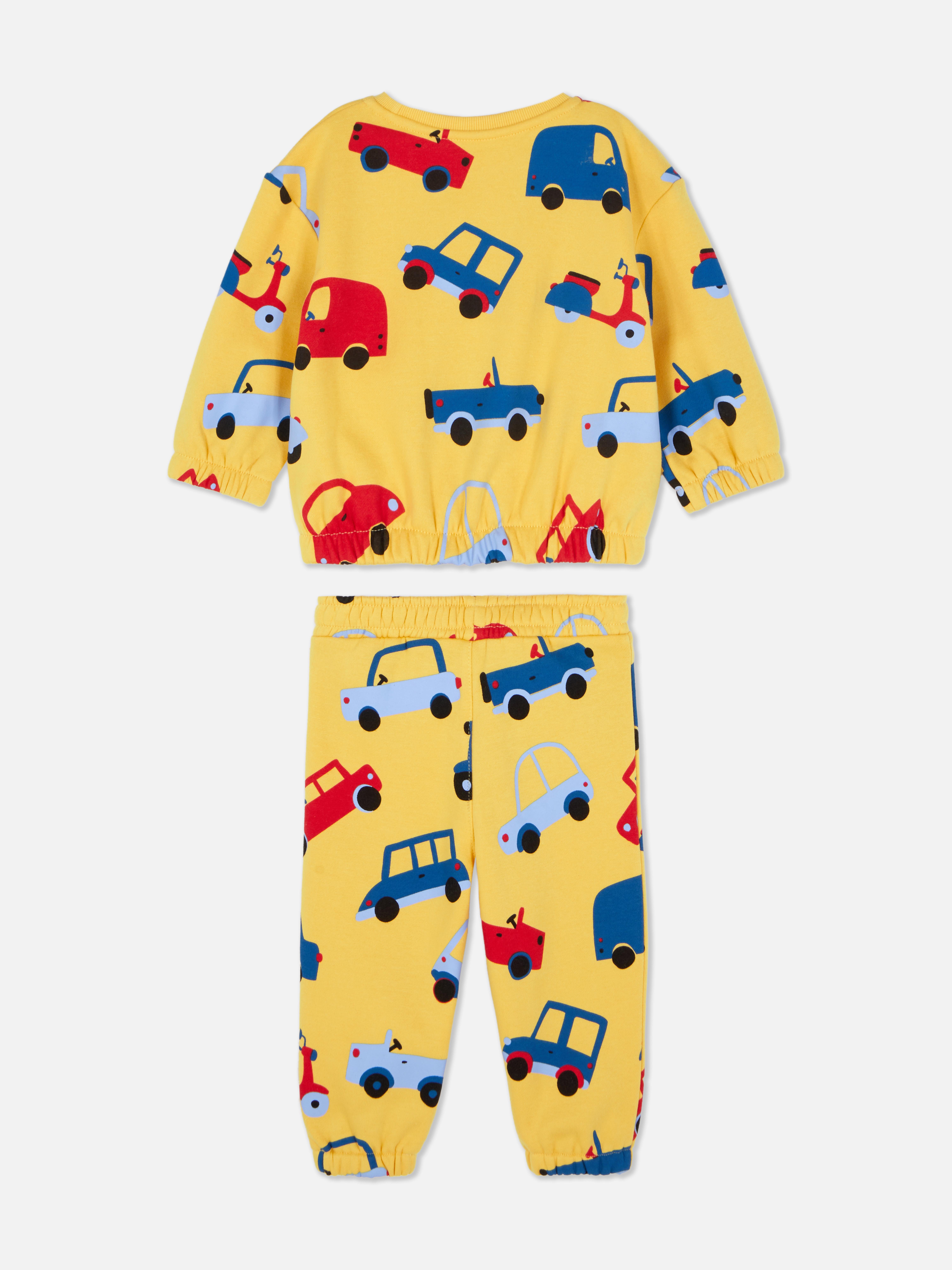 Graphic Sweatshirt and Joggers Set