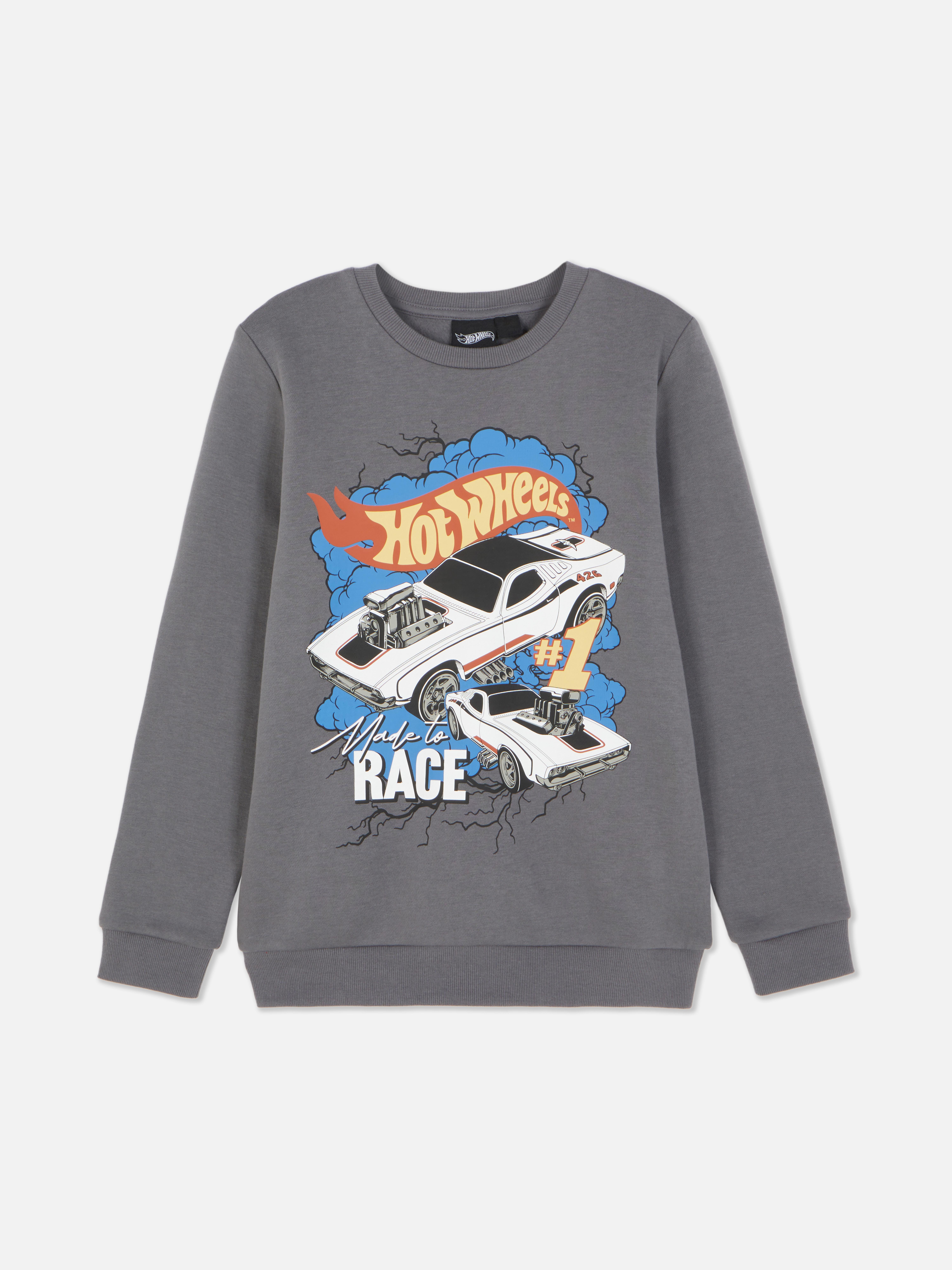 Felpa con grafica Hot Wheels