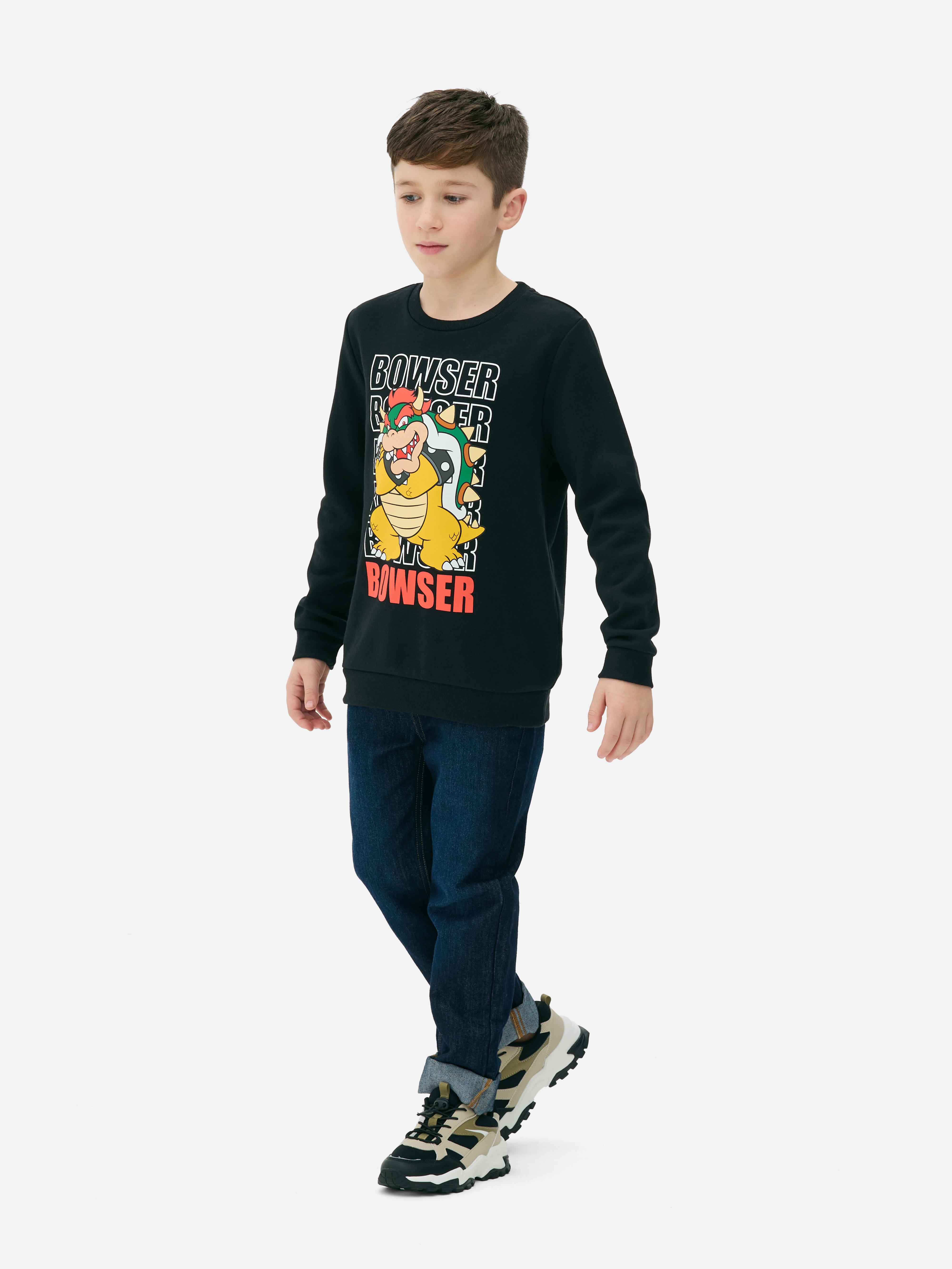 „Super Mario Bowser“ Sweatshirt mit Grafik