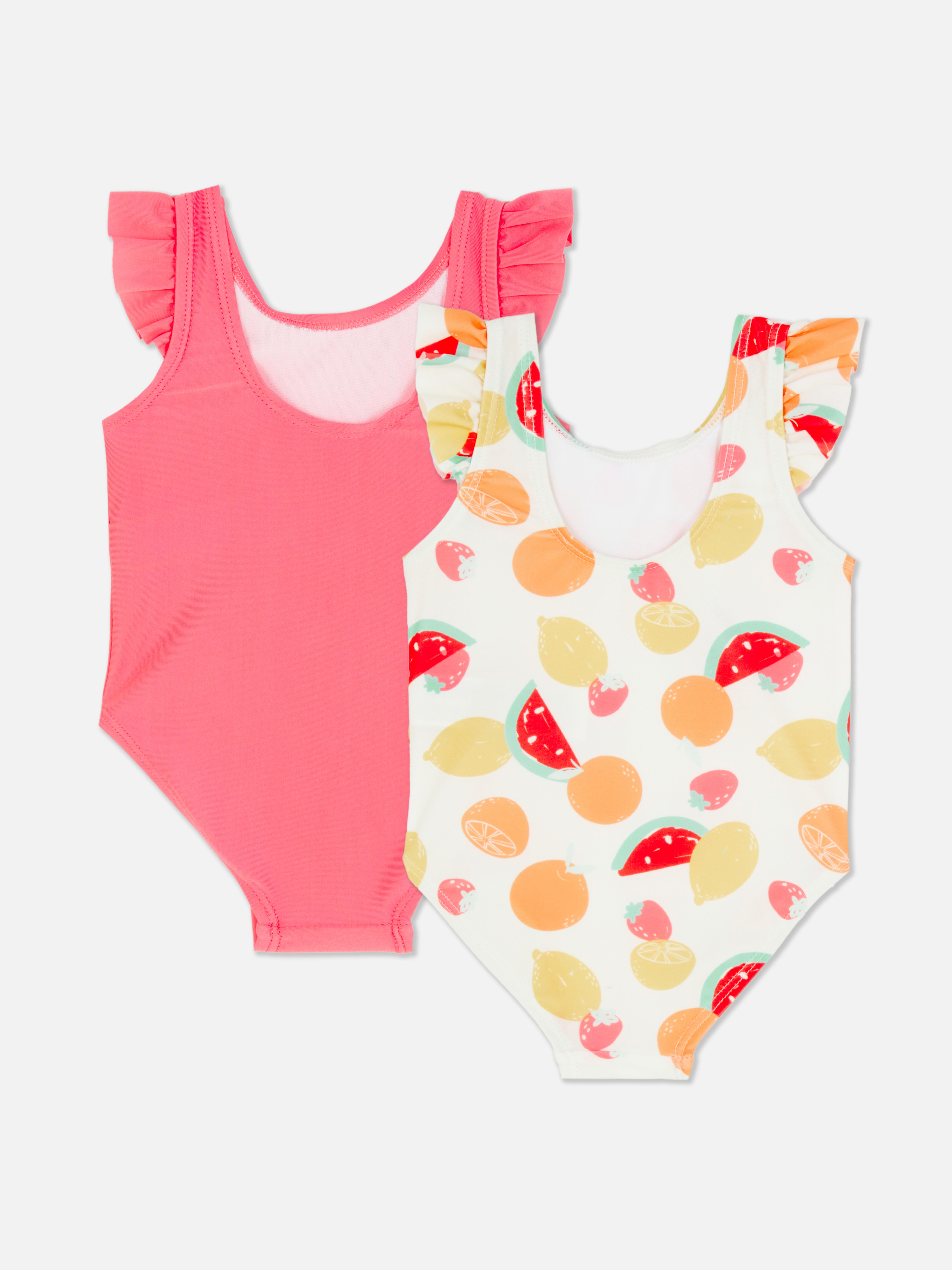 2pk Frilly Swimsuits