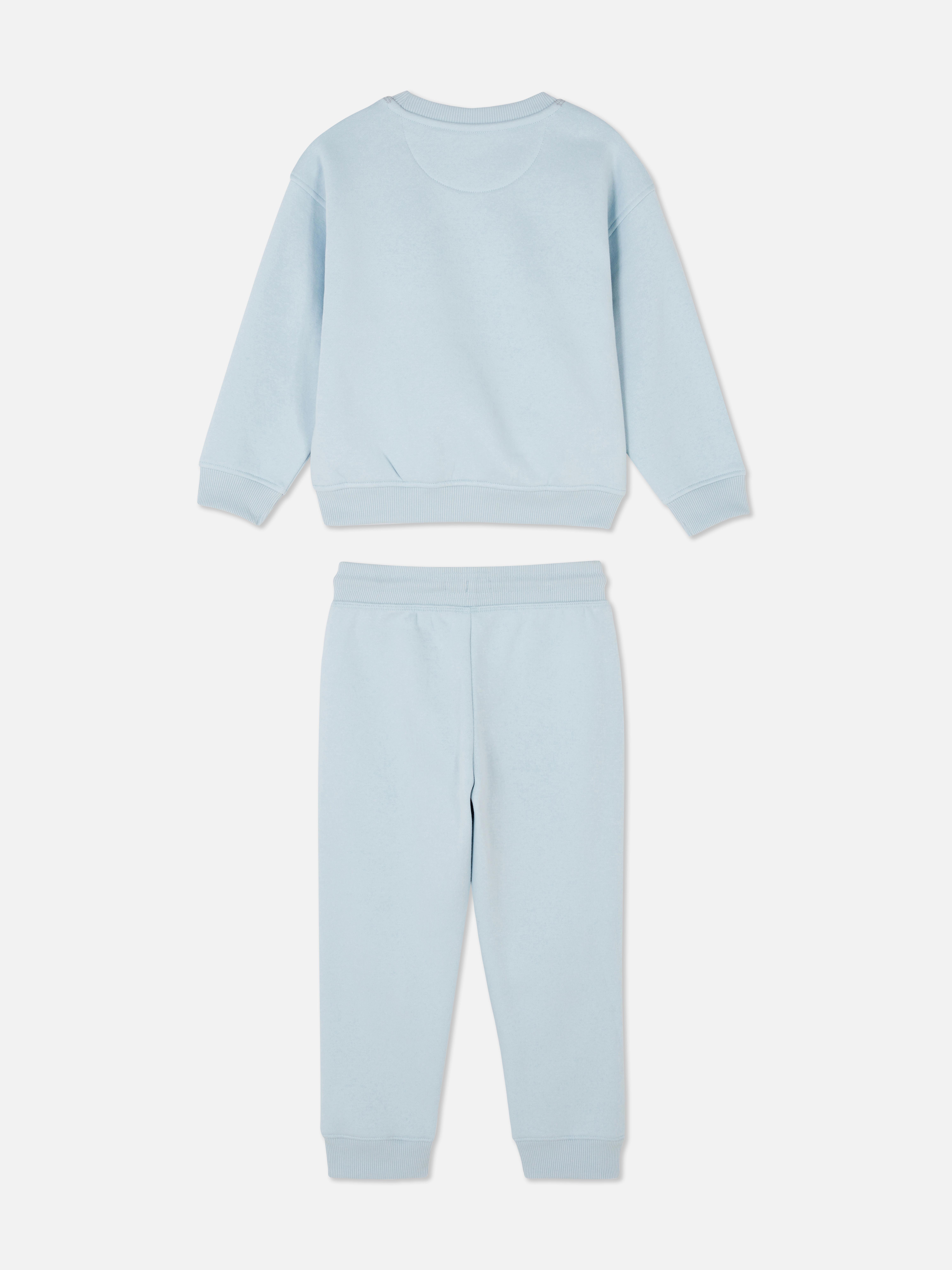Set van basic sweatshirt en joggingbroek