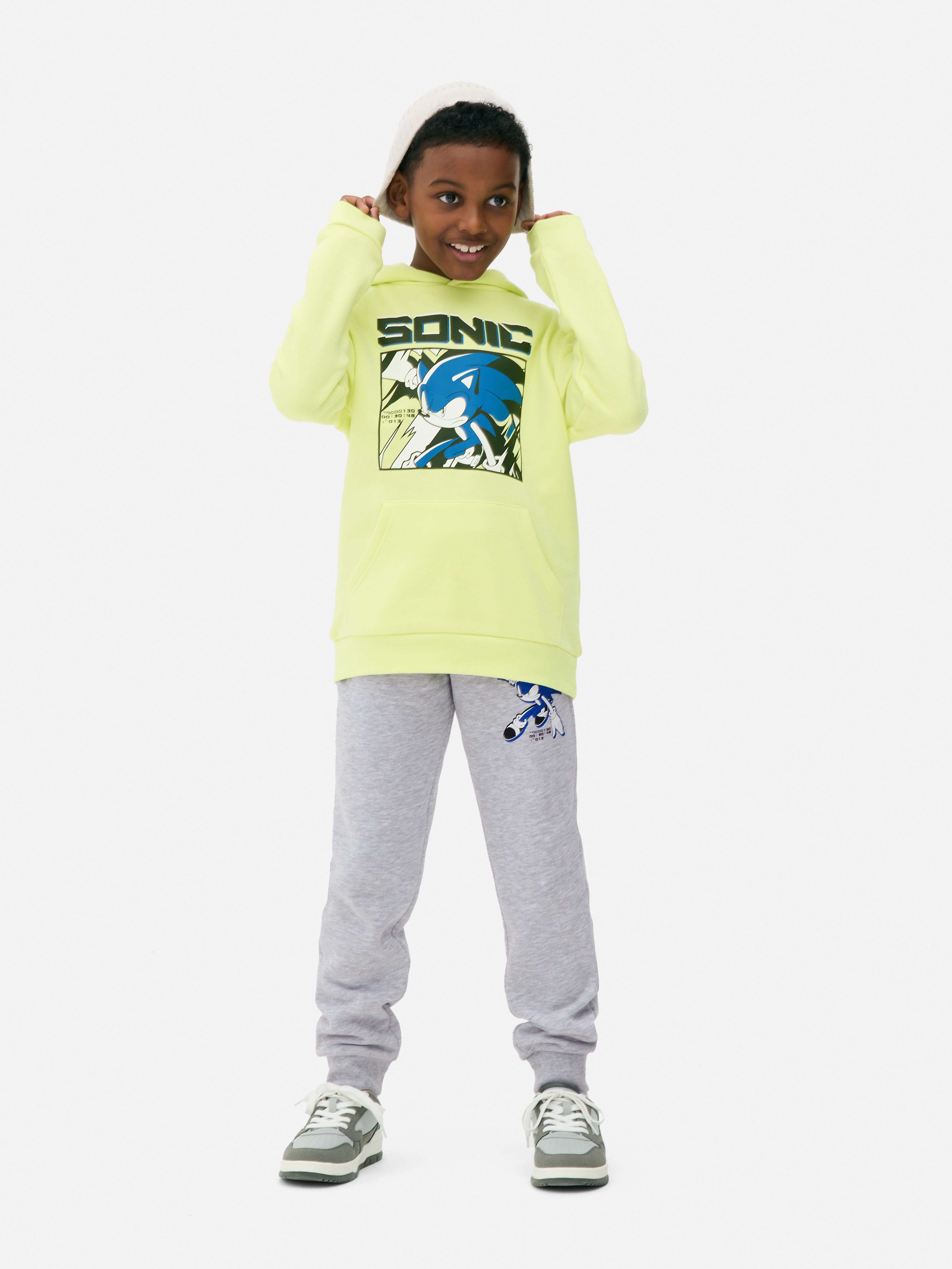 Sudadera con capucha y estampado de Sonic, el erizo