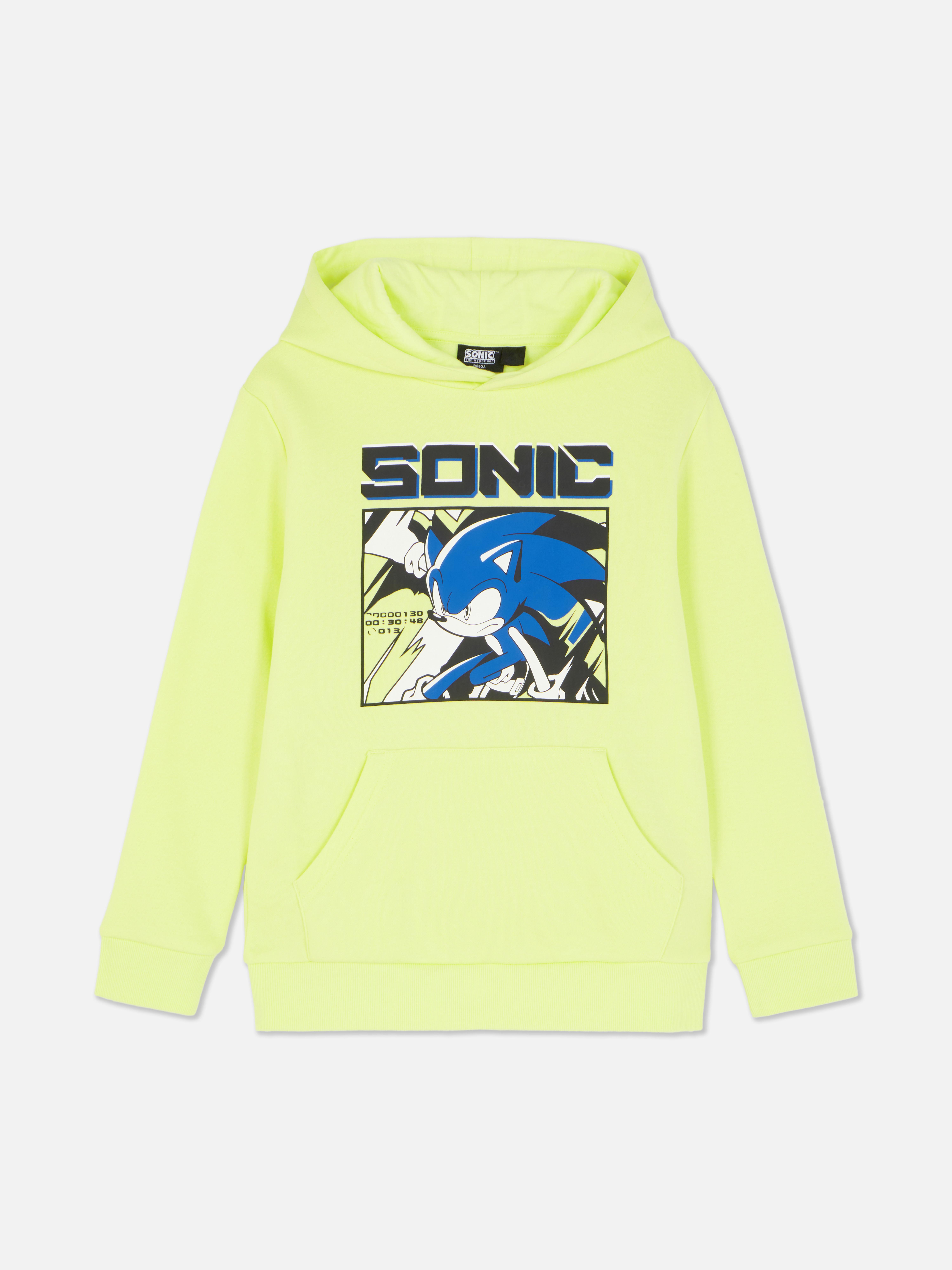 Camisola capuz gráfica Sonic The Hedgehog