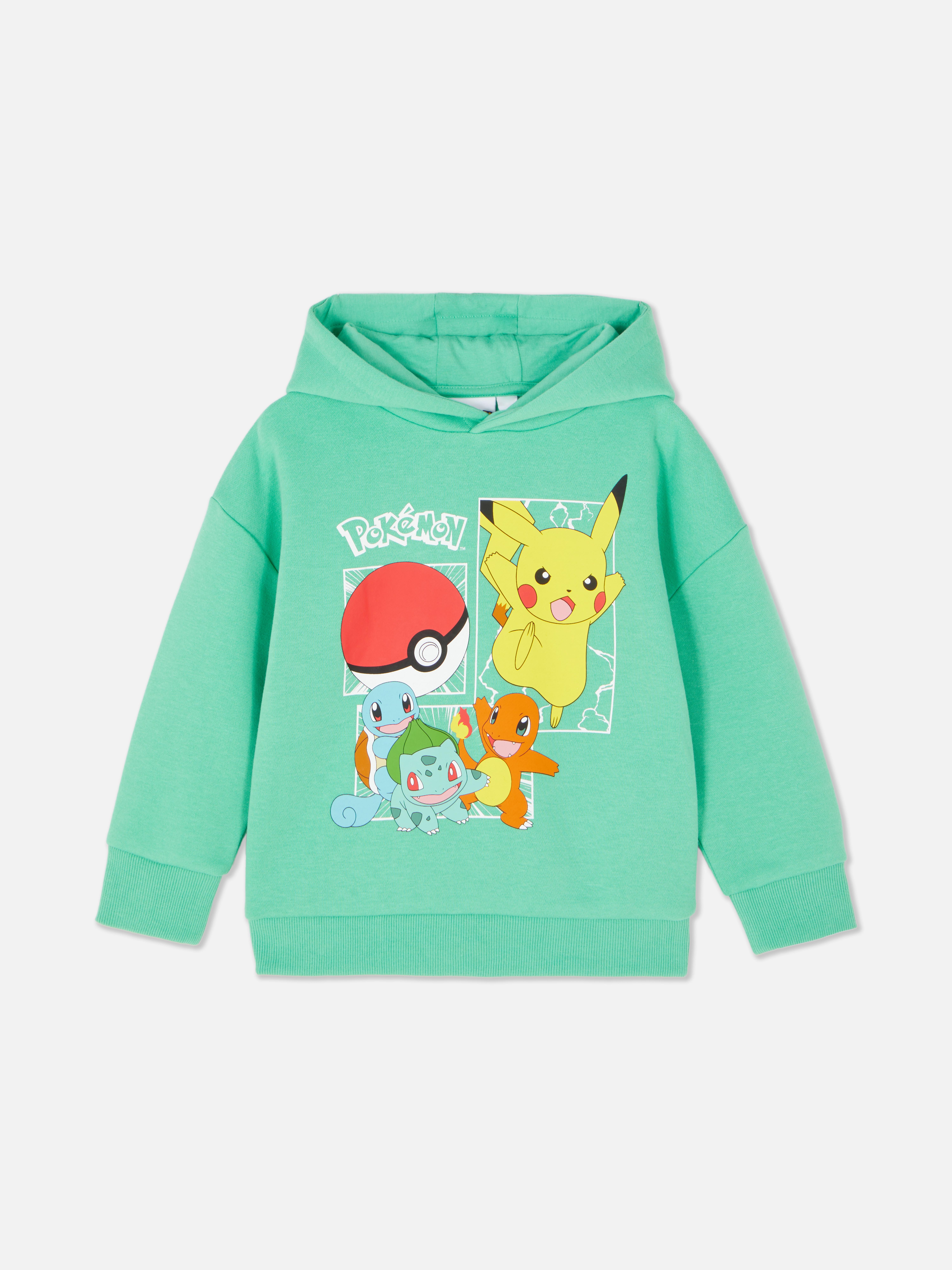 Felpa con cappuccio grafica Pokémon
