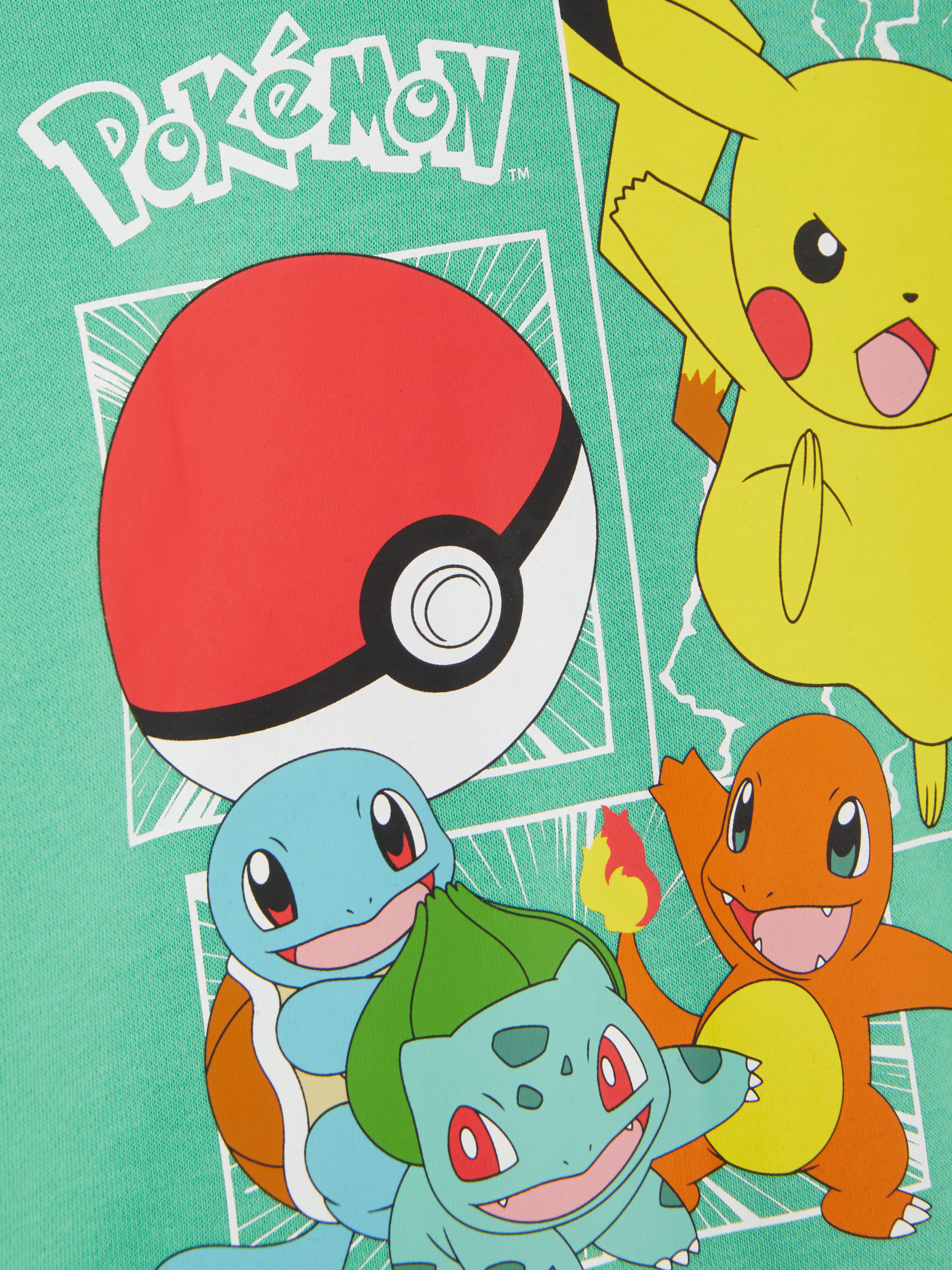Felpa con cappuccio grafica Pokémon