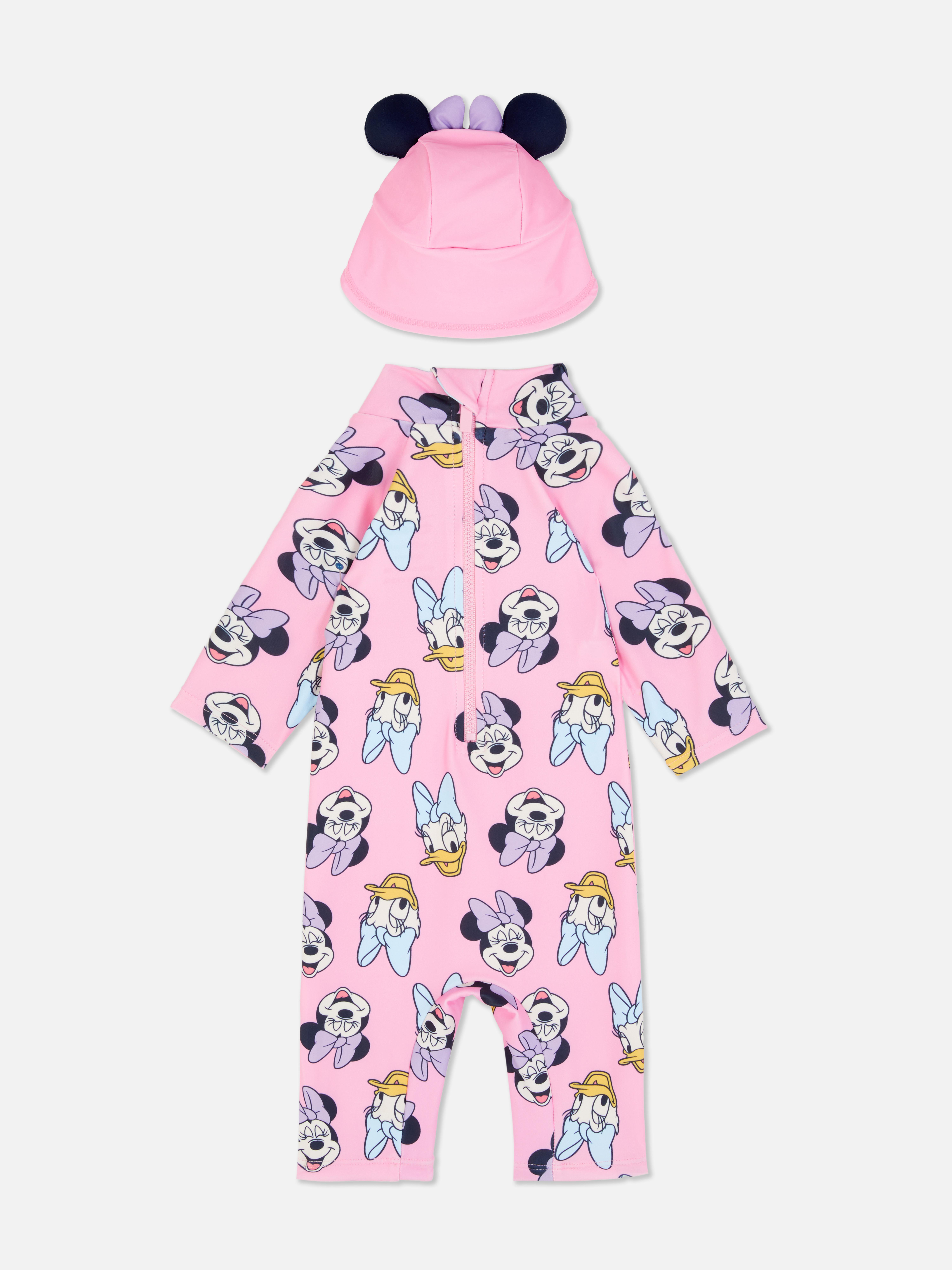 Ensemble combinaison et chapeau Disney Minnie Mouse et Daisy Duck