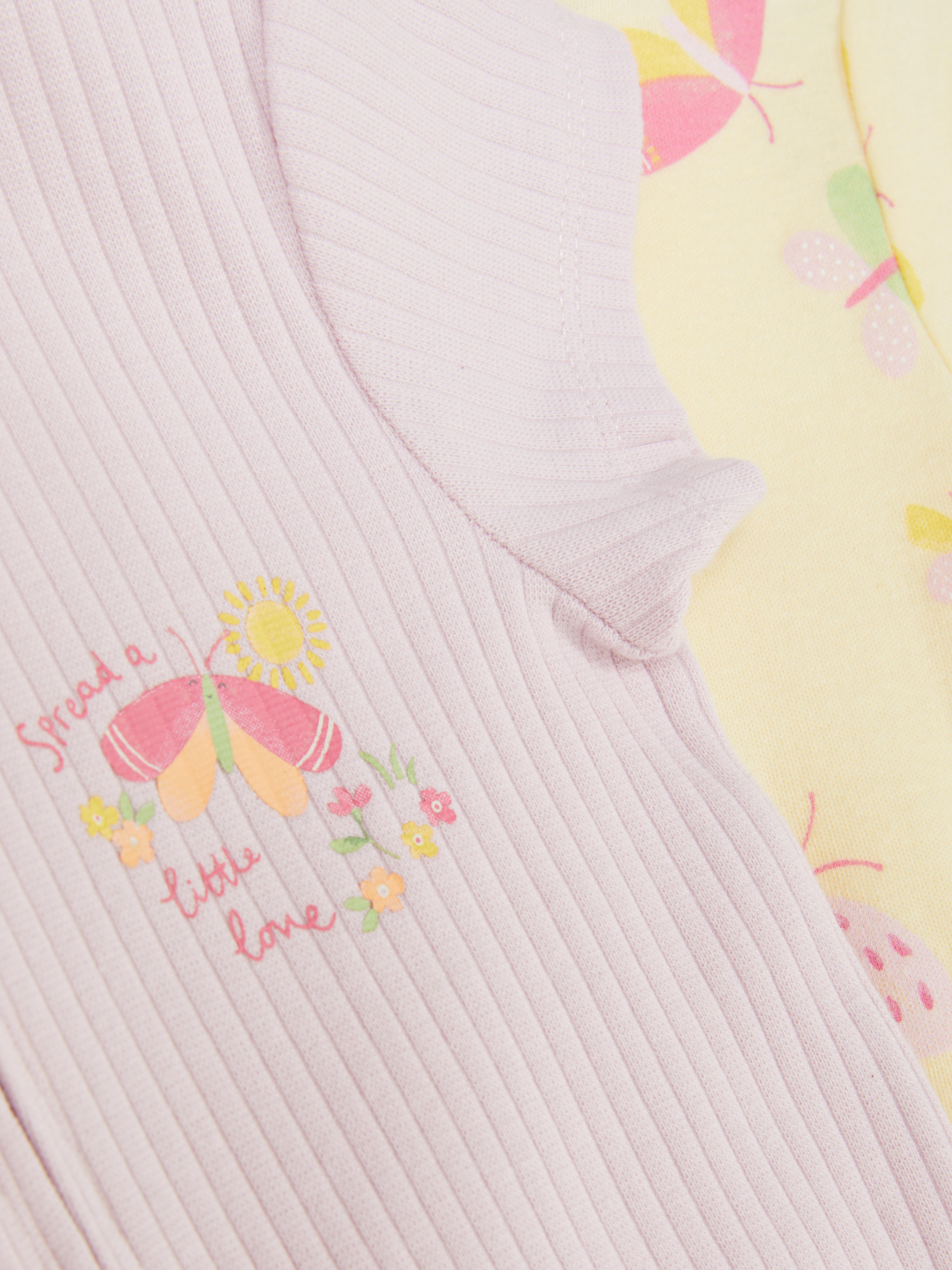 Confezione da 2 body con zip